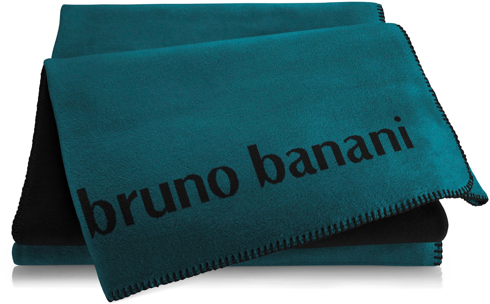 Bruno Banani Wohndecke »Bruno Banani«, mit modernem Zierstich günstig online kaufen