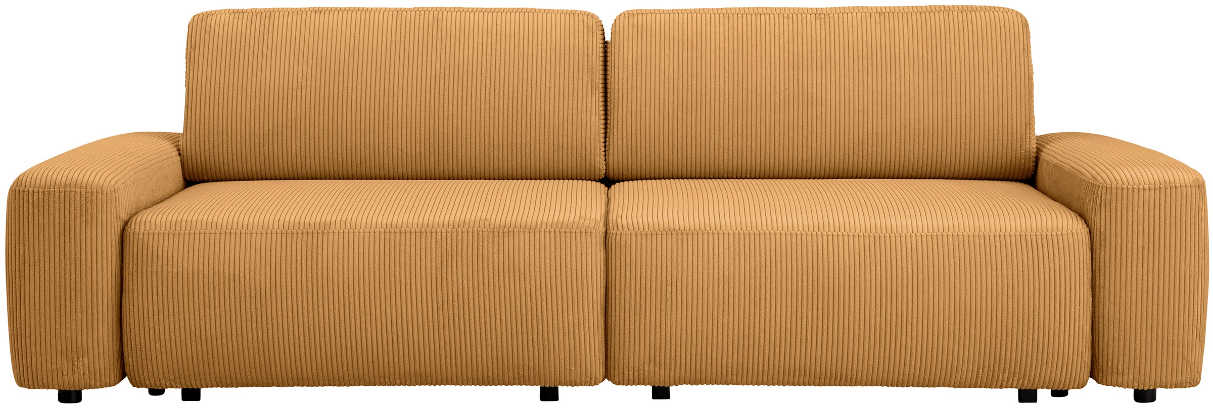 Home affaire 3-Sitzer »TORGE (257cm), Sofa,Schlafsofa in Cord, Samtvelours, günstig online kaufen