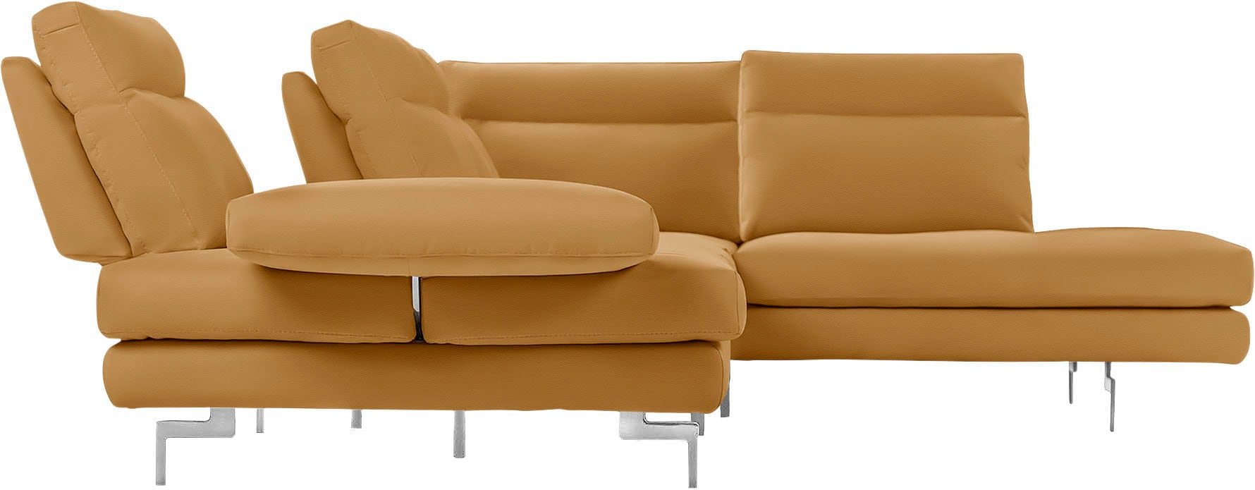 CALIA ITALIA Ecksofa "Toby Wing, L-Form, Multifunktionssofa, bequem und ede günstig online kaufen