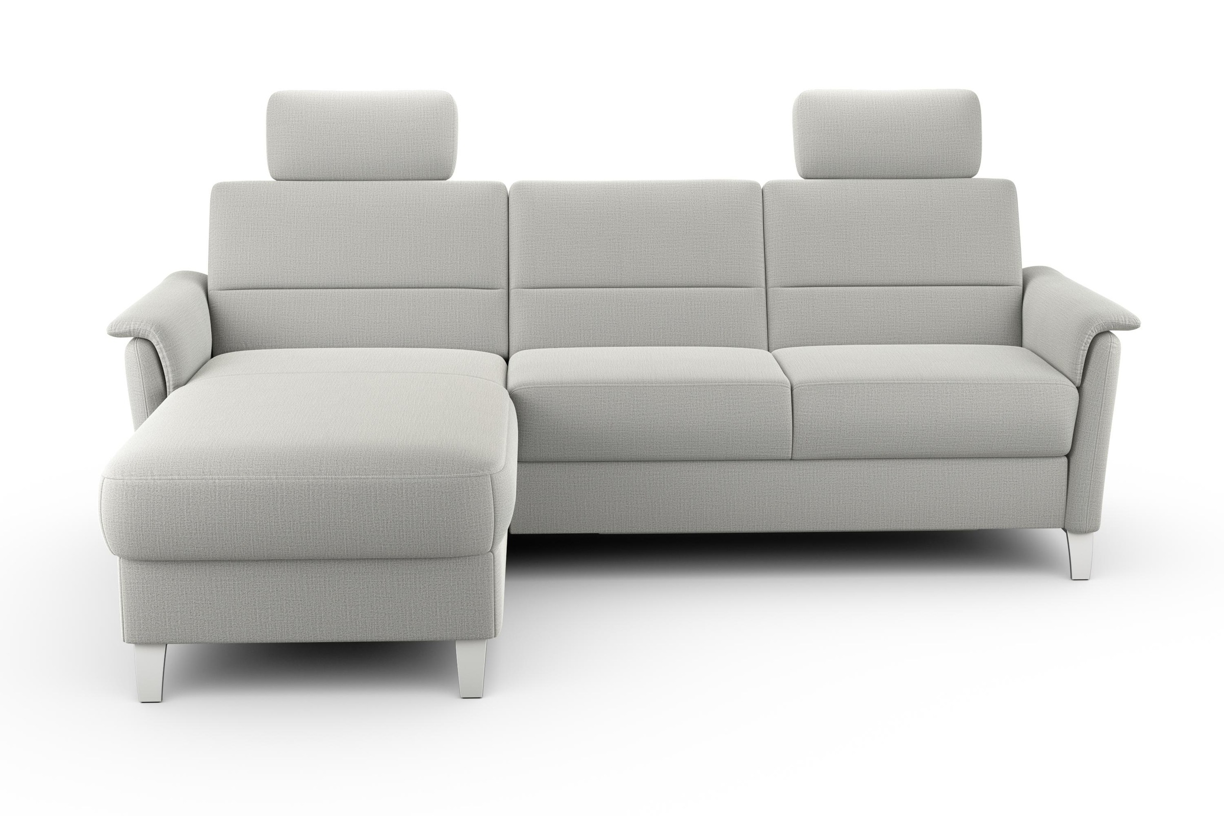 sit&more Ecksofa »Palmera L-Form, B: 244 cm« optional Bettfunktion & Bettka günstig online kaufen
