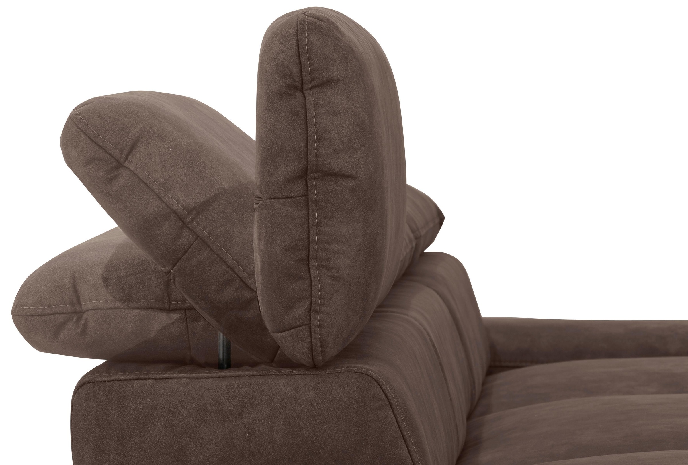 Home affaire Ecksofa »Alberto L-Form«, mit Kopfteilverstellung, wahlweise mit Bettfunktion