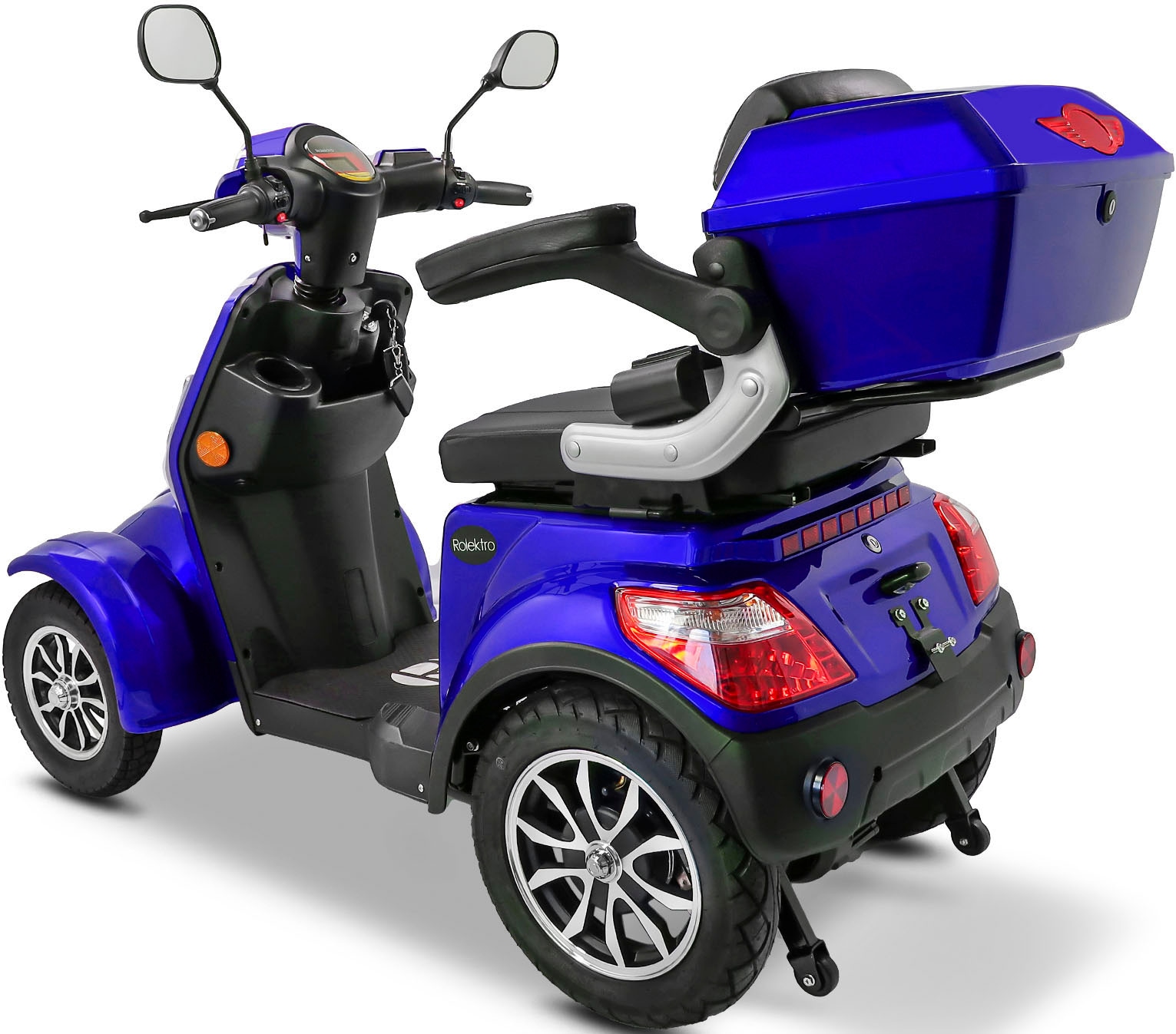 Rolektro Elektromobil »Rolektro E-Quad 25 V.3, Lithium Akku«, (mit Topcase)