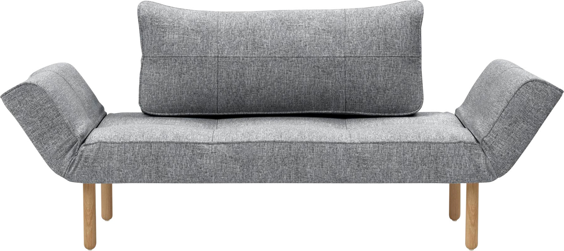 Schlafsofa »Zeal«, im Scandinavian Design, Stem Beine, inklusive Rückenkissen