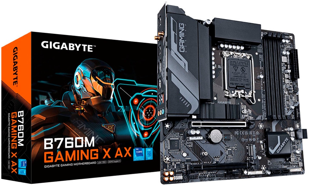 Gigabyte Mainboard »B760M Gaming X AX«