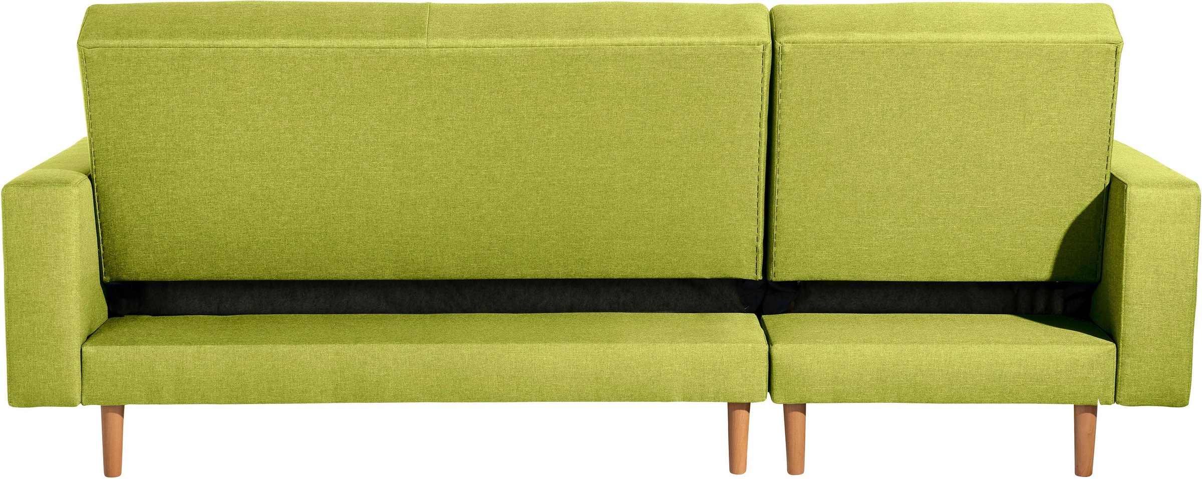 Max Winzer® Ecksofa »Just Chill«, Schlafsofa mit Recamiere, Rückenverstellung, inklusive Stauraumhocker