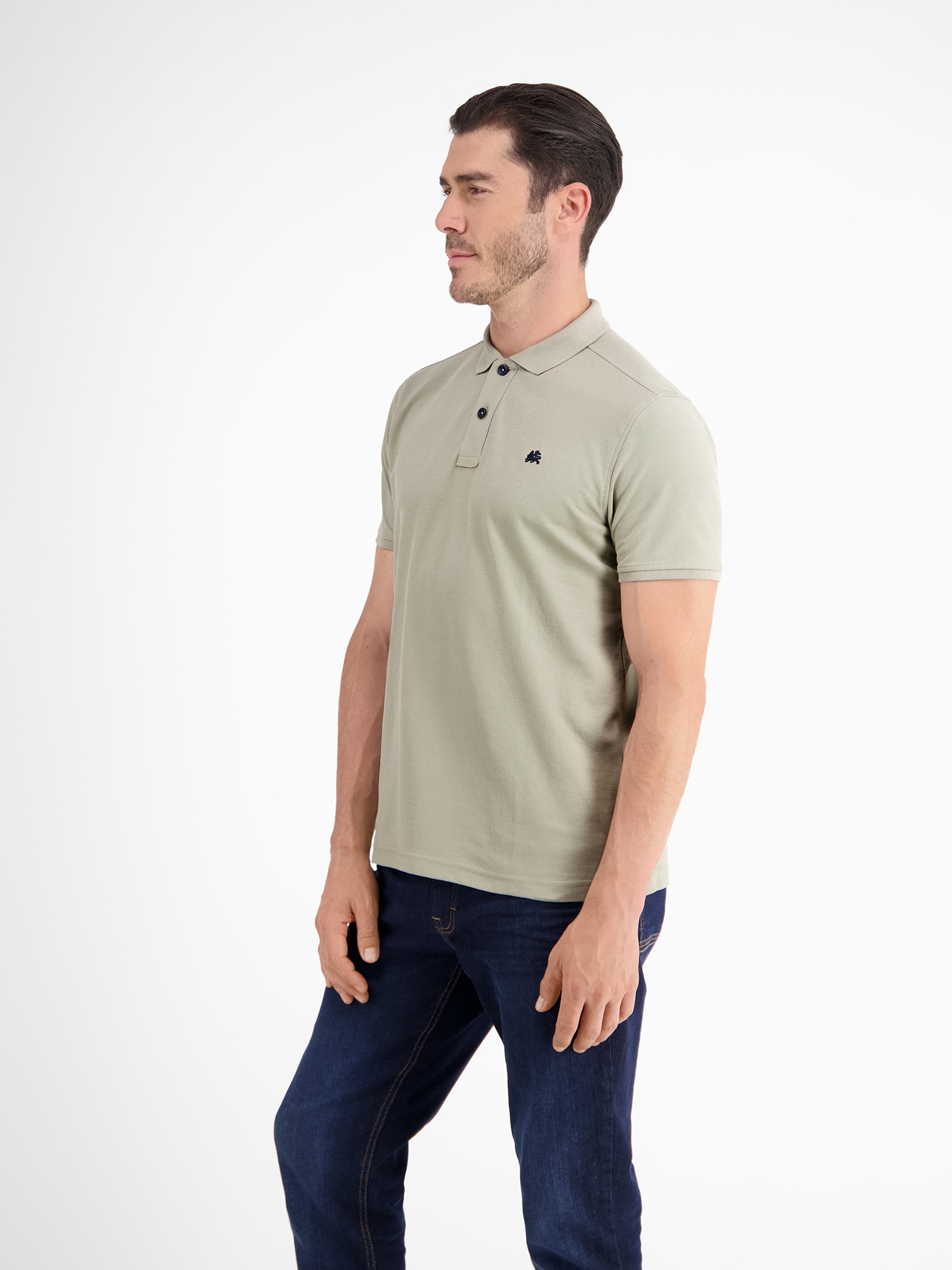 LERROS Poloshirt »COOL & DRY« mit Logo-Stickerei