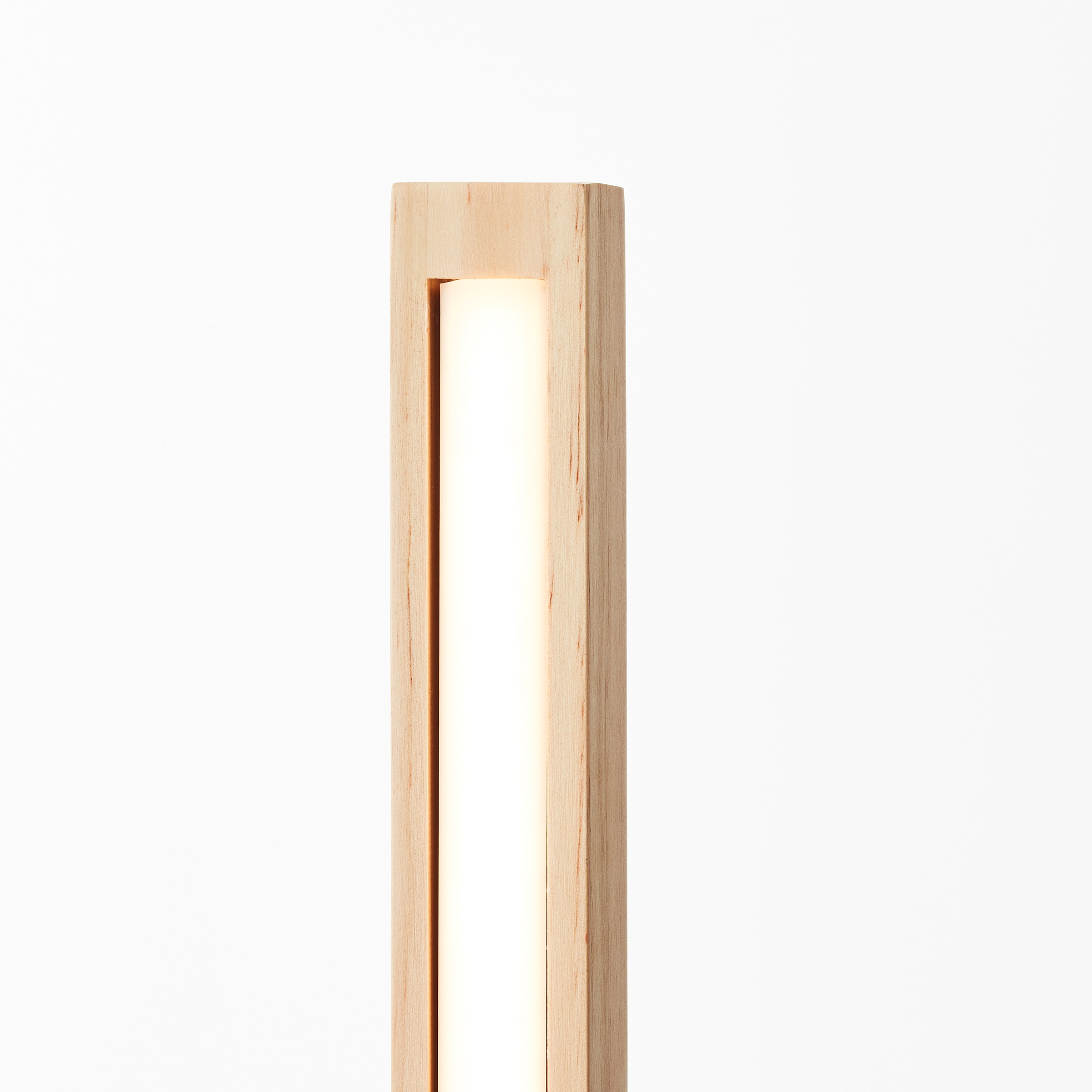 Brilliant LED Stehlampe »Arion«, aus Holz, 120 cm Höhe, 1400 lm, 3000 K, Metallfuß