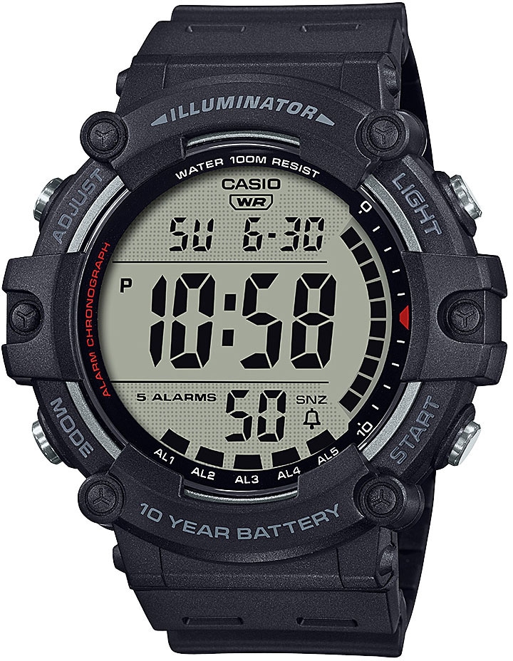 CASIO TIMELESS COLLECTION Chronograph »AE-1500WH-1AVEF«, Quarzuhr, Armbandu günstig online kaufen