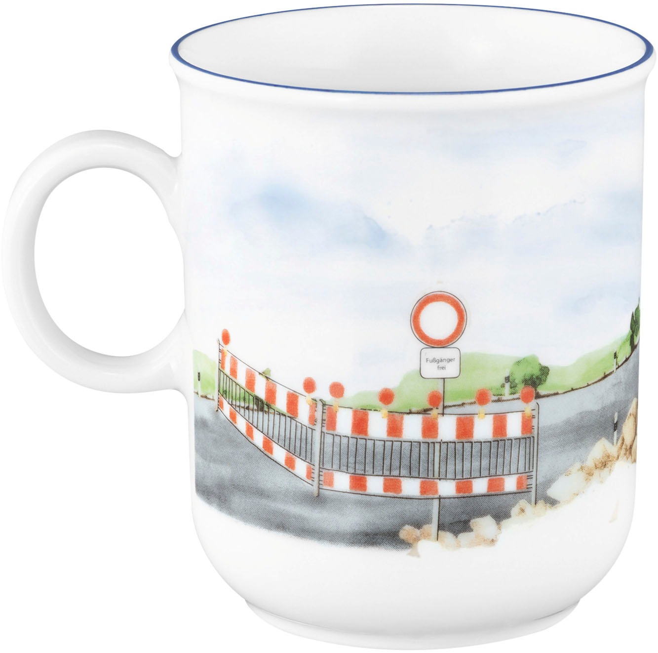 Seltmann Weiden Becher »Compact, Auf der Baustelle« Becher mit Henkel 0,25 l