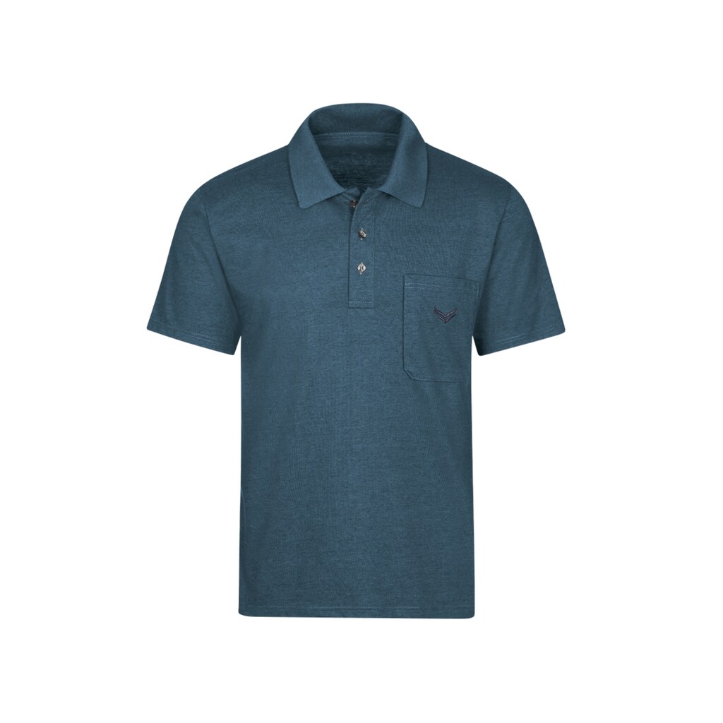 Trigema Poloshirt »TRIGEMA Poloshirt aus Single-Jersey«, (1 tlg.)