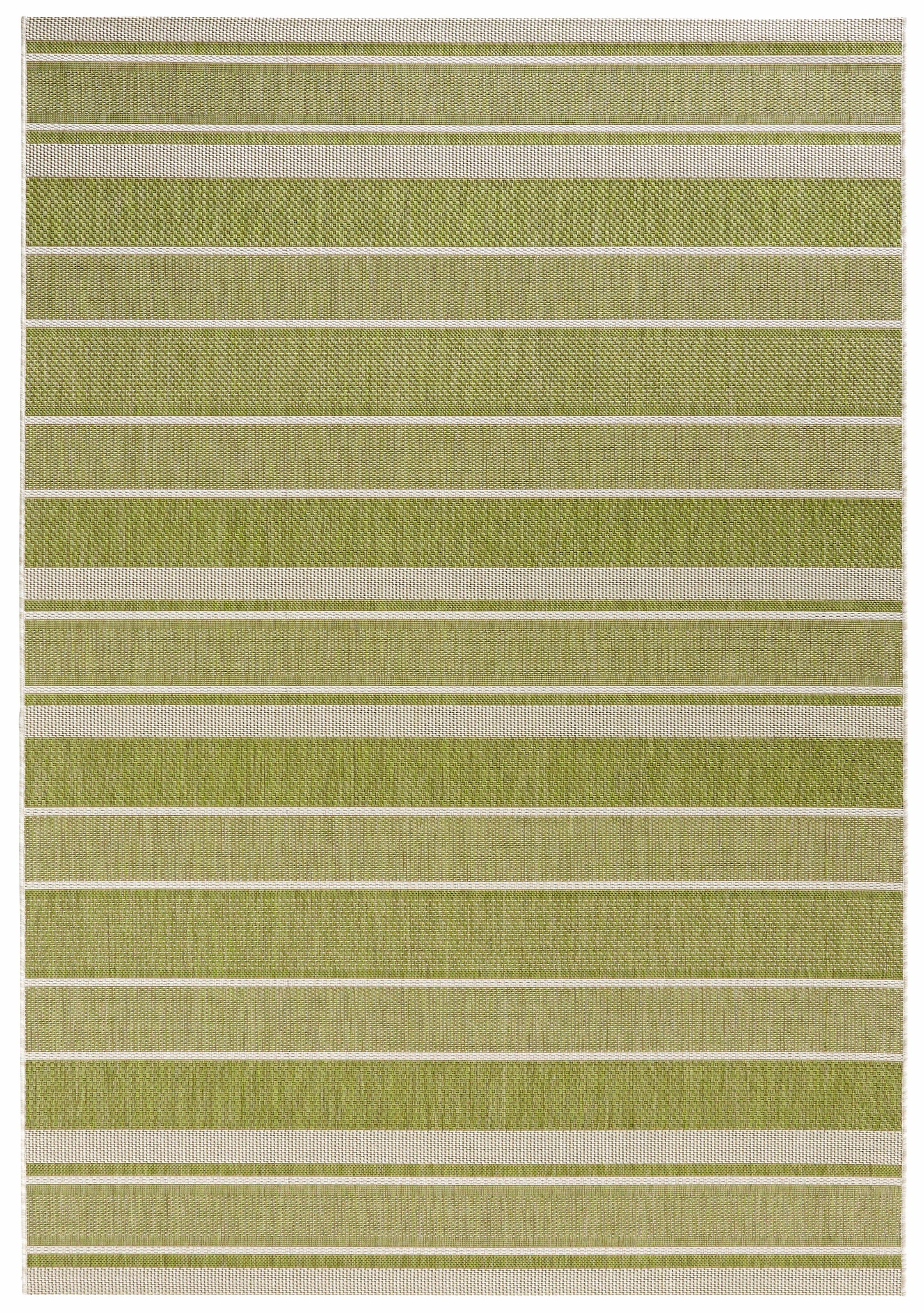 NORTHRUGS Teppich »Strap«, rechteckig, 8 mm Höhe, In- & Outdoor, Teppich, Streifen, Balkon, Terrasse, Garten, Wohnzimmer