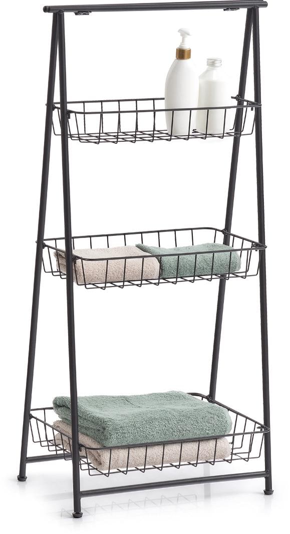 Zeller Present Ablageregal, Standregal, 3-lagig