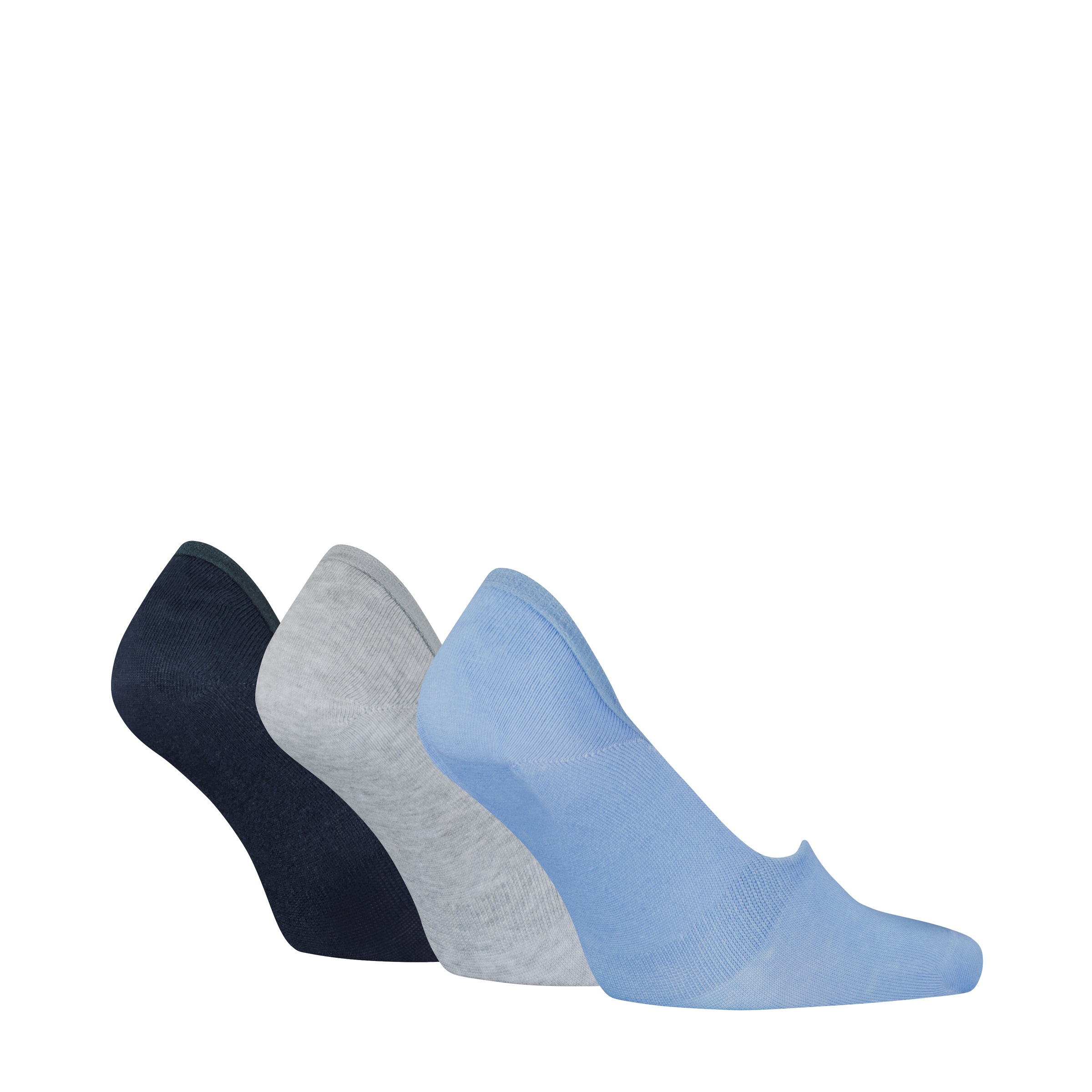 Calvin Klein Füßlinge »CK MEN FOOTIE MC« 3 Paar,  Antirutsch Noppen im Fersenbereich