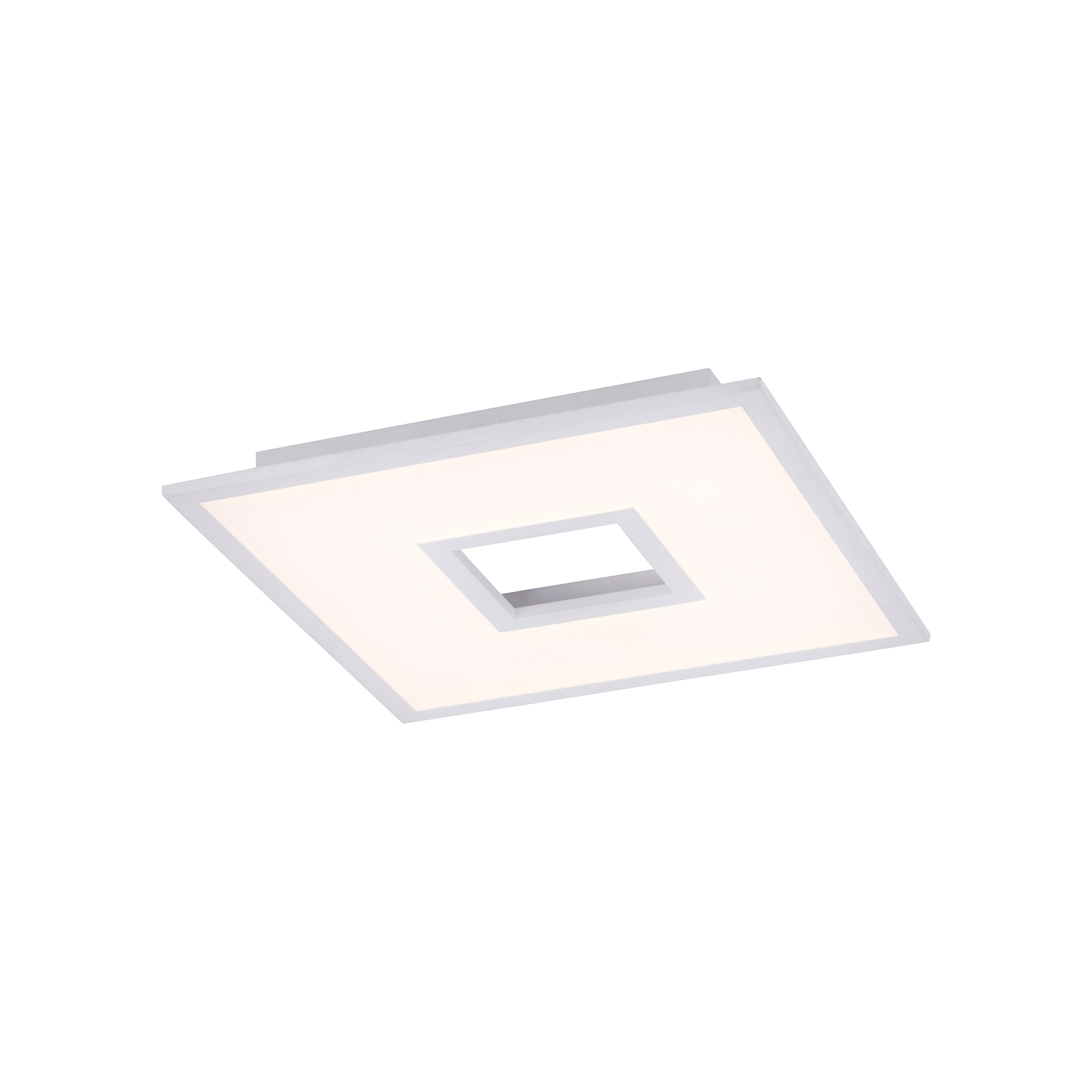 JUST LIGHT LED Deckenleuchte »RECESS«, 1 flammig, Leuchtmittel LED-Board günstig online kaufen