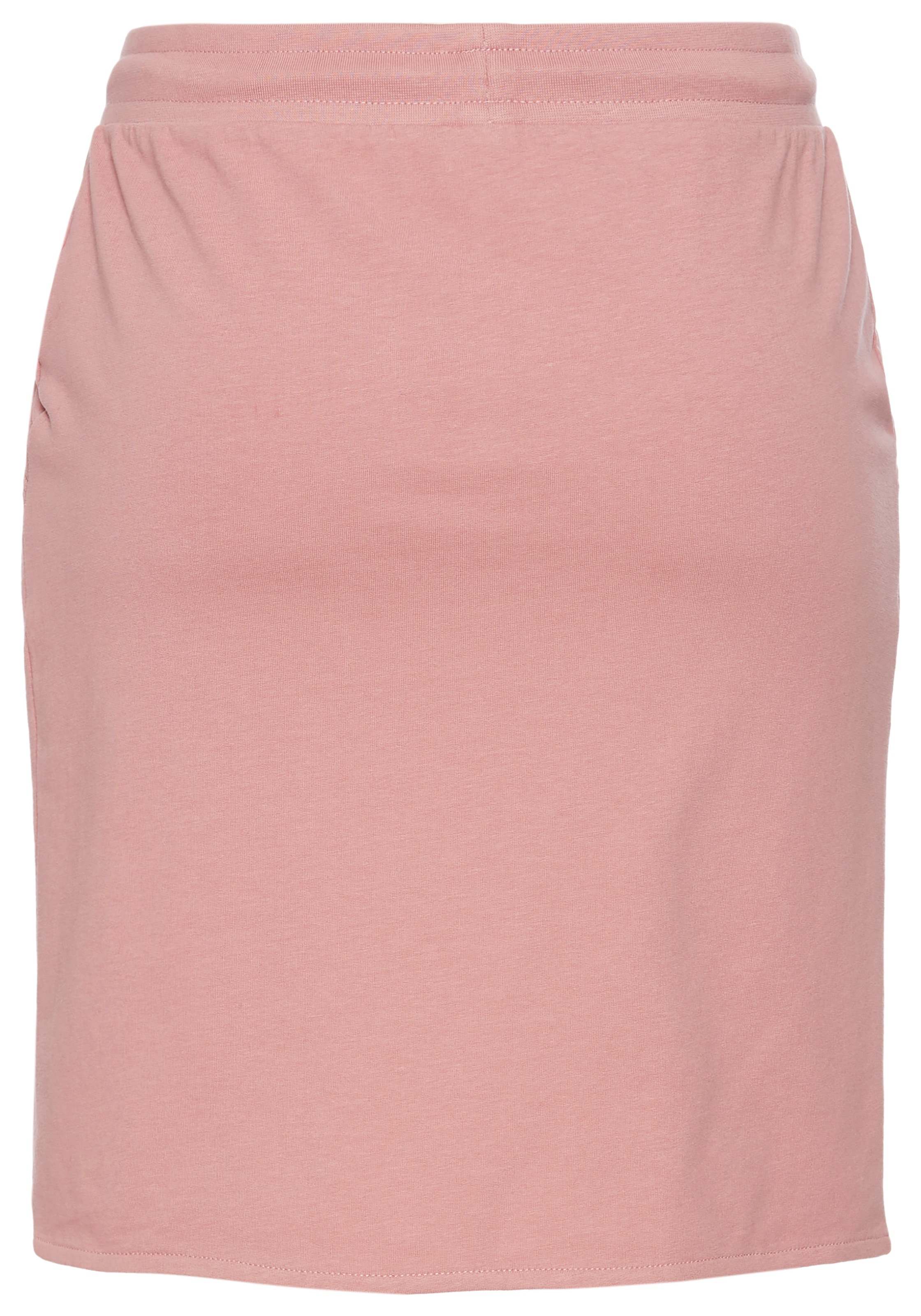 KangaROOS Jerseyrock in Wickeloptik mit elastischem Bund