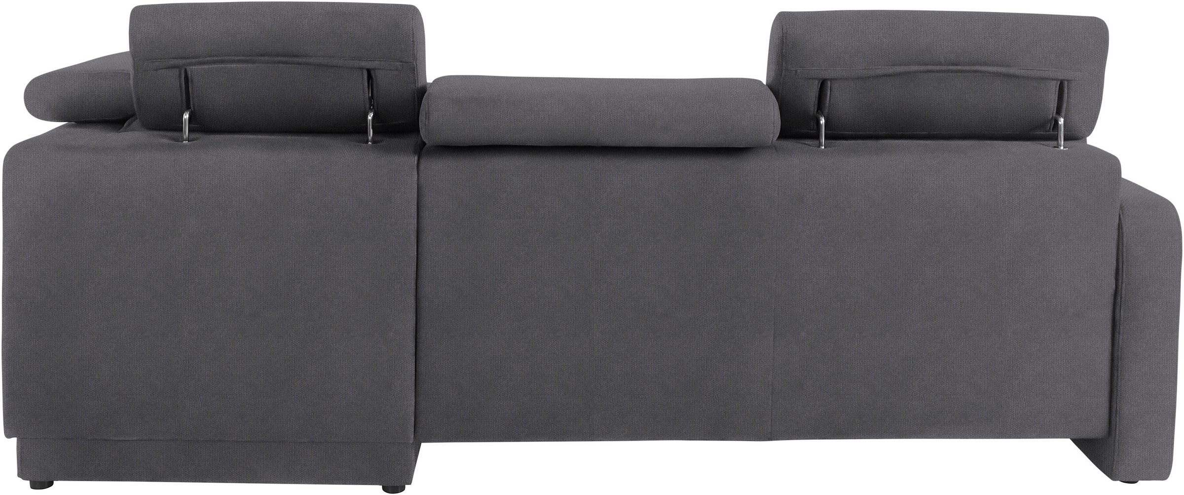 sit&more Ecksofa »Bologna L-Form«, Kopfteilverstellung, wahlweise mit Bettfunktion und Schubkasten