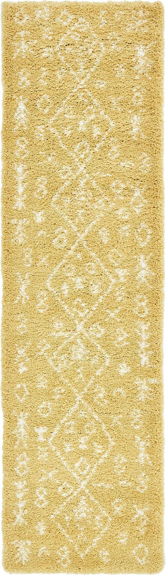 Myflair Möbel & Accessoires Hochflor-Läufer »Temara Shag Lagerräumung«, rechteckig, 51 mm Höhe, Teppich-Läufer, gewebt, Scandi Design, ideal im Flur & Schlafzimmer