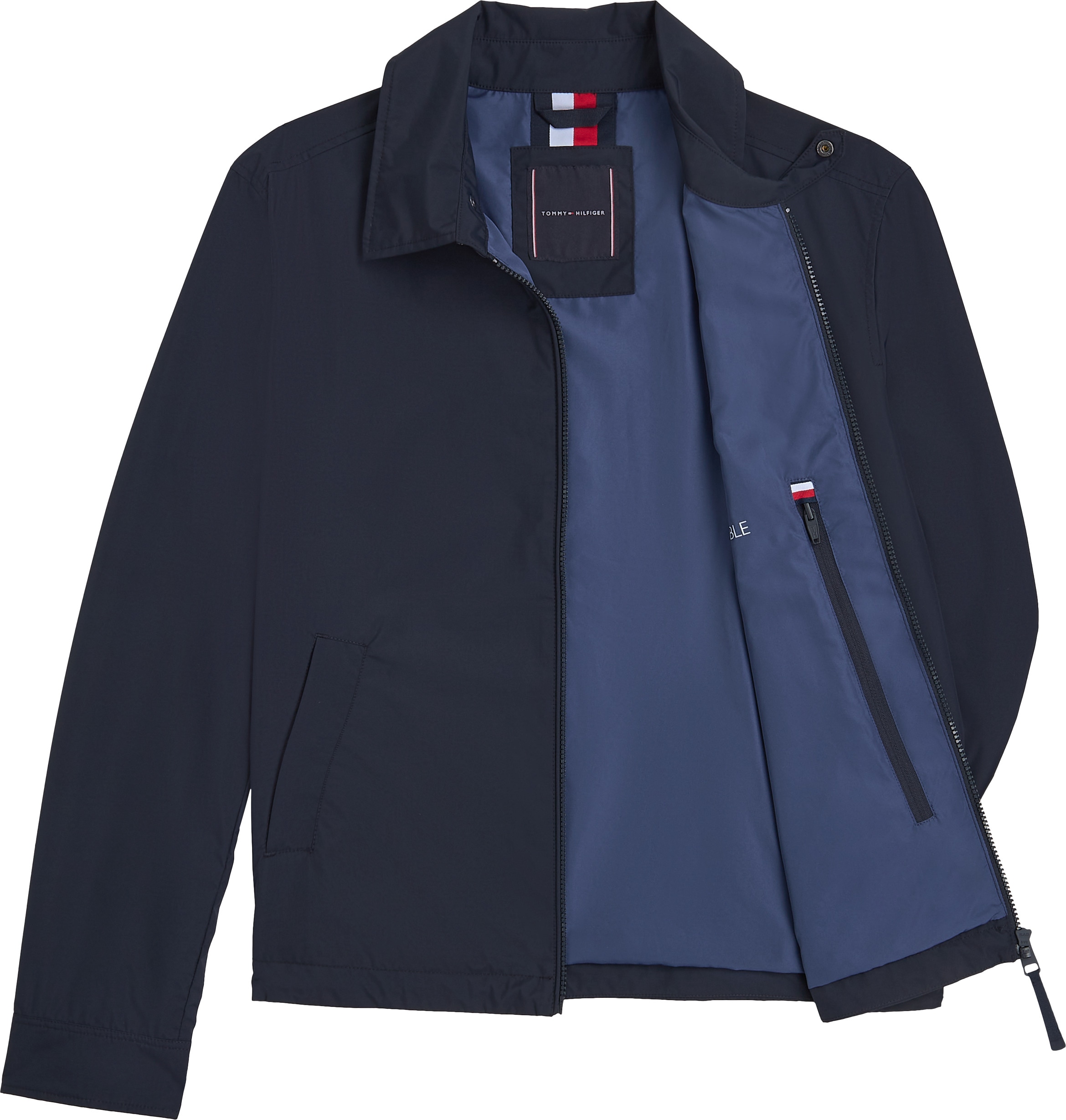Tommy Hilfiger Collegejacke »PACKABLE IVY JACKET«, Freizeitjacke, Übergangsjacke