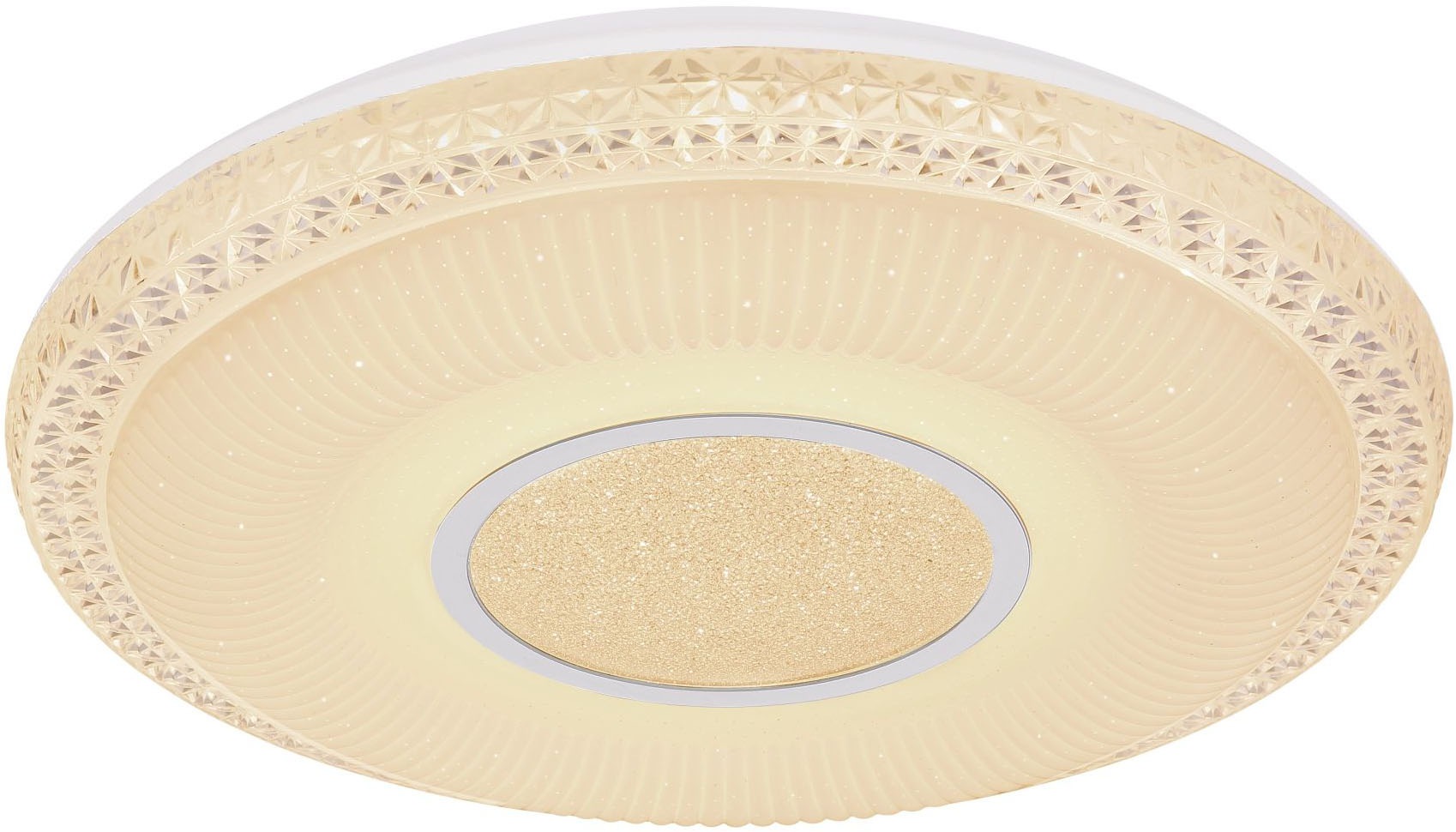 GLOBO LIGHTING LED Deckenleuchte »KLEMENS«, 1 flammig, Leuchtmittel LED-Mod günstig online kaufen