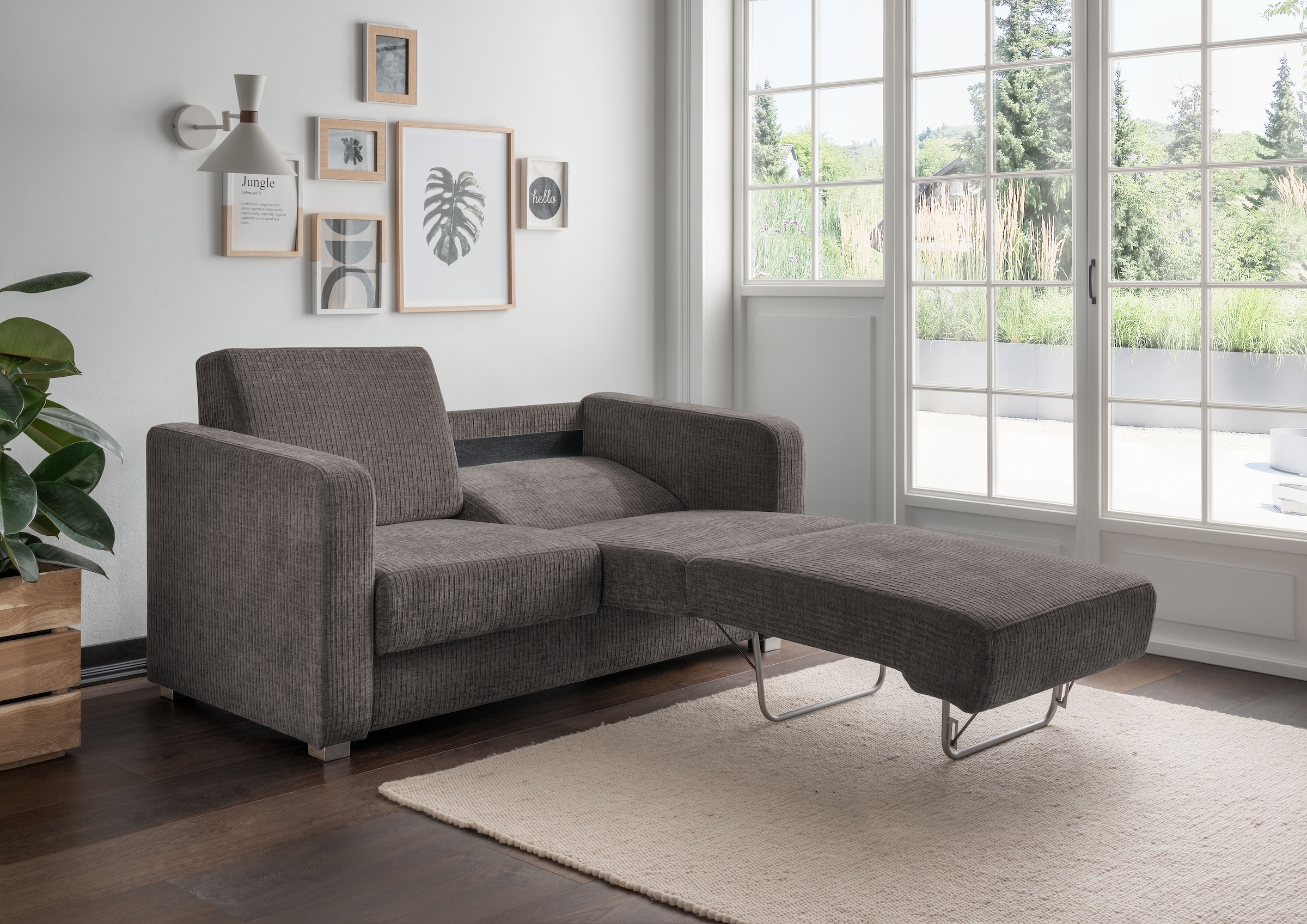 INOSIGN Schlafsofa »Mia Problemlöser Sofa, Einzelauszug, Bettsofa, zeitlos günstig online kaufen