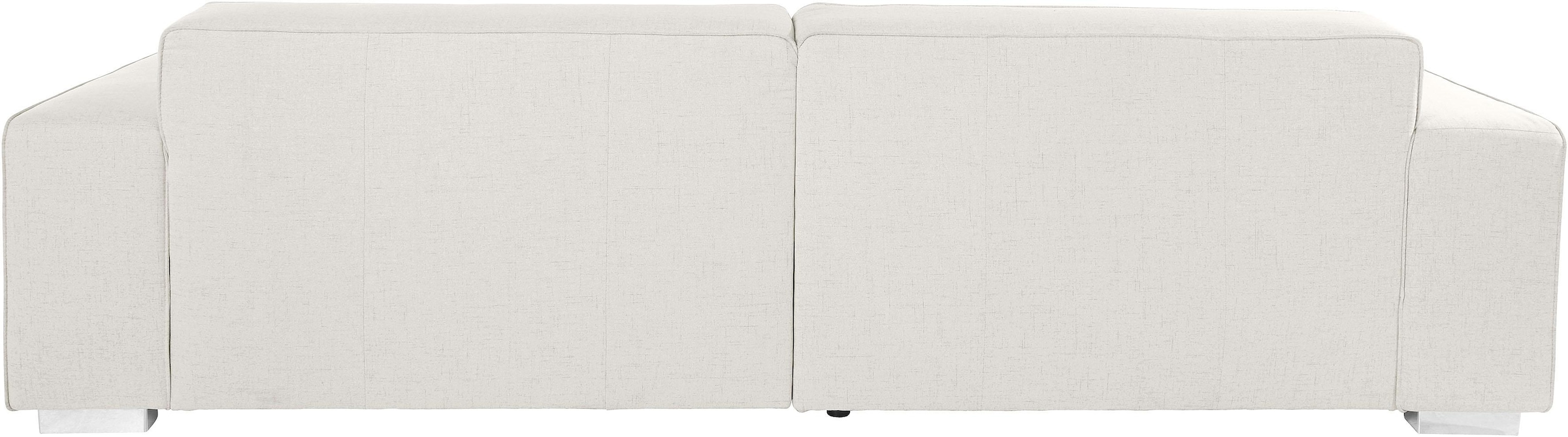 INOSIGN Ecksofa »Sapporo L-Form« wahlweise Bettfunktion oder Sitztiefenverstellung, Federkern