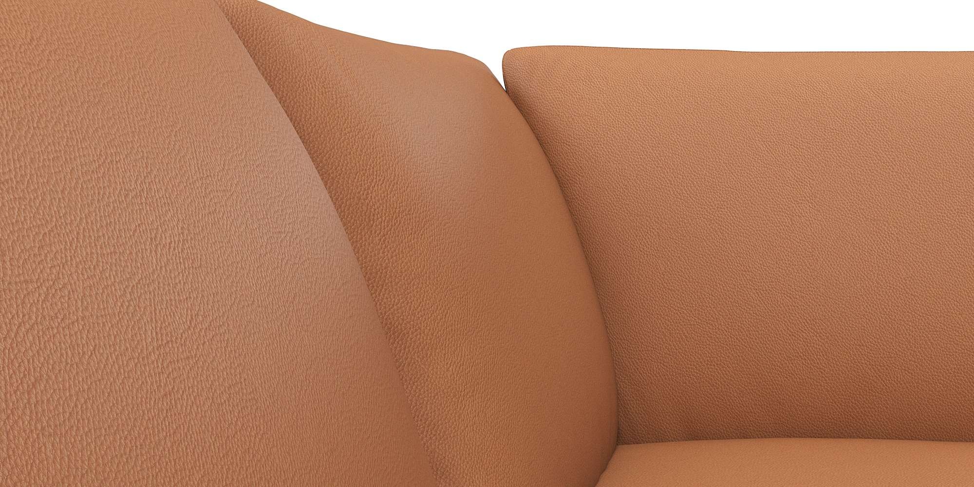FLEXLUX Ecksofa »Fiore, super Sitzkomfort durch Kaltschaum im Sitz, L-Form«, schmale Armlehnen, Füße Alu+ Eiche
