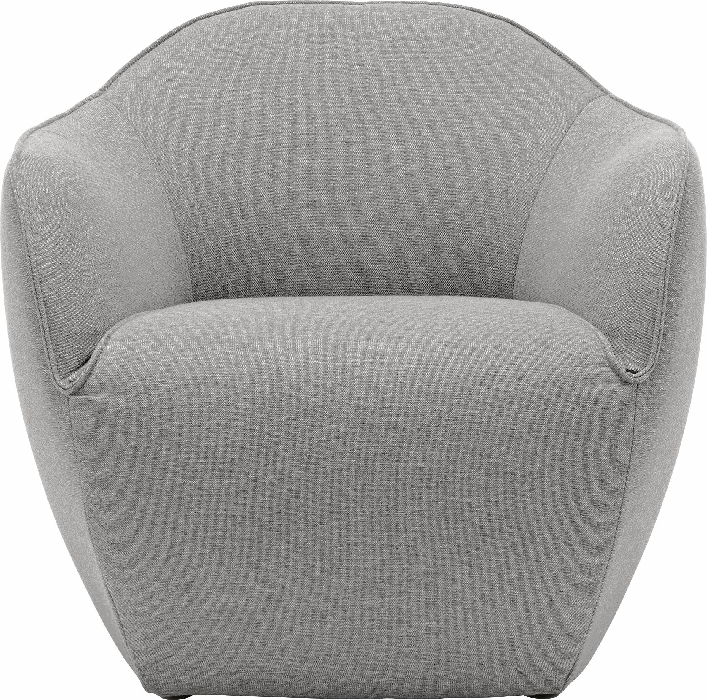 Creation BY ROLF BENZ Sessel »CR.480 Designsessel, Loungesessel«, Wahlweise aus Leder oder Chenille