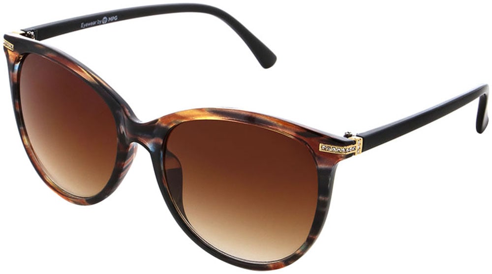 Laura Scott Sonnenbrille, für Damen mit dezenter Strassapplikation - NEW