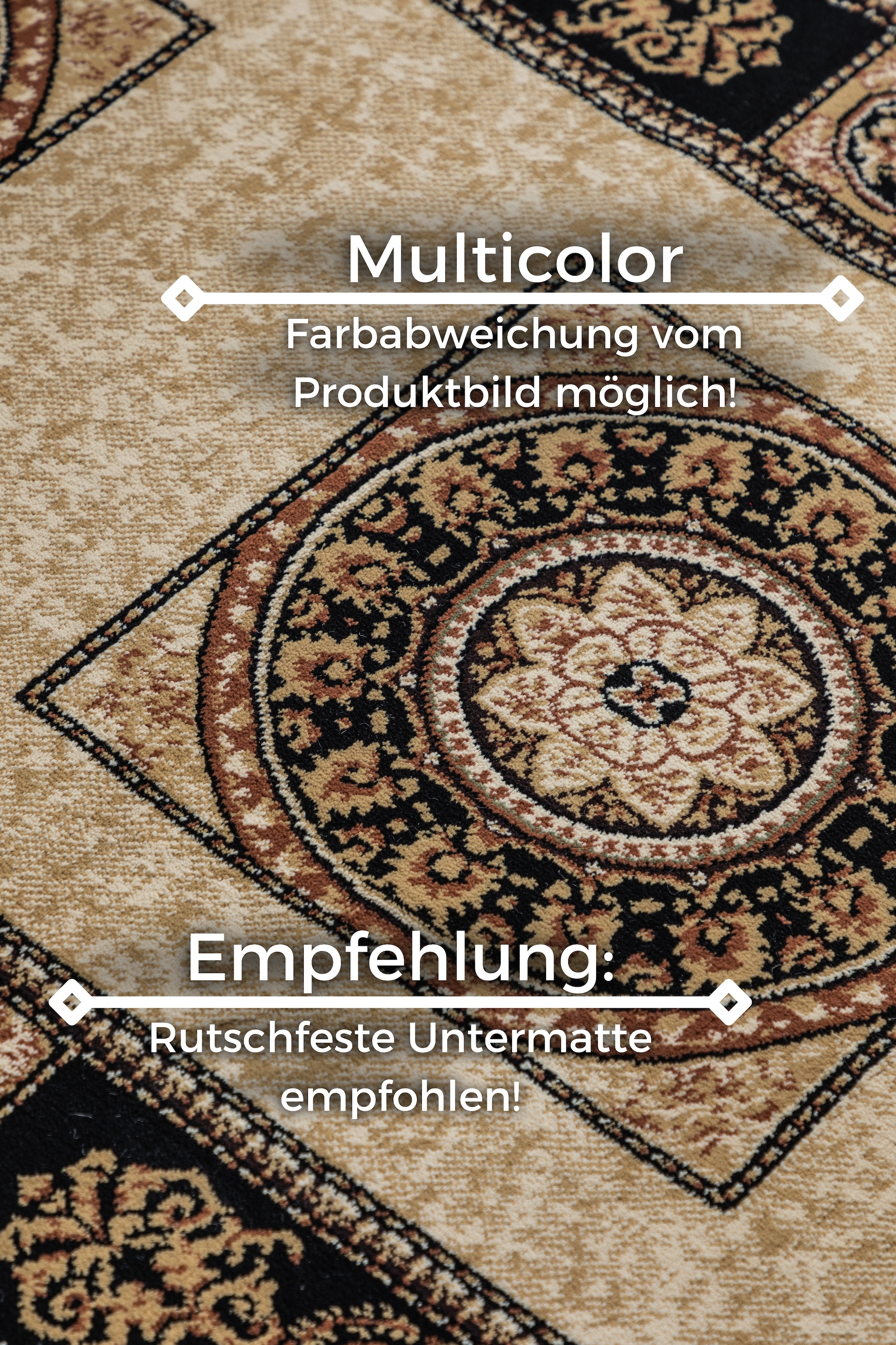 NOURISTAN Läufer »Shindand« rechteckig 8 mm Höhe Orient Optik, strapazierfähig, pflegeleicht, robust