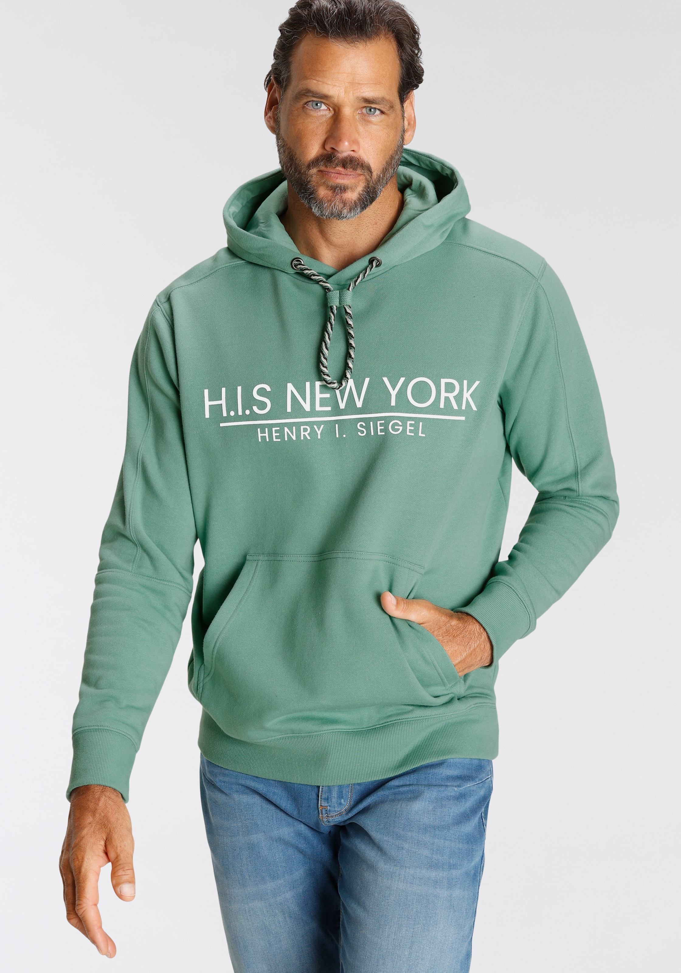 H.I.S Sweatshirt, bestellen mit online Kordel mehrfarbiger