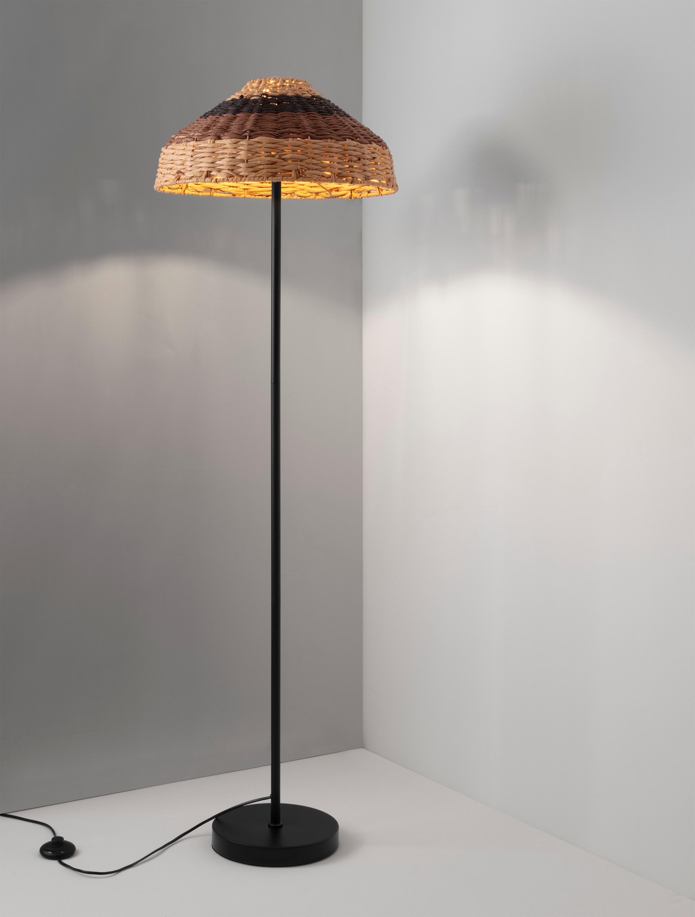 Nova Luce Stehlampe »CARO«, 2 flammig