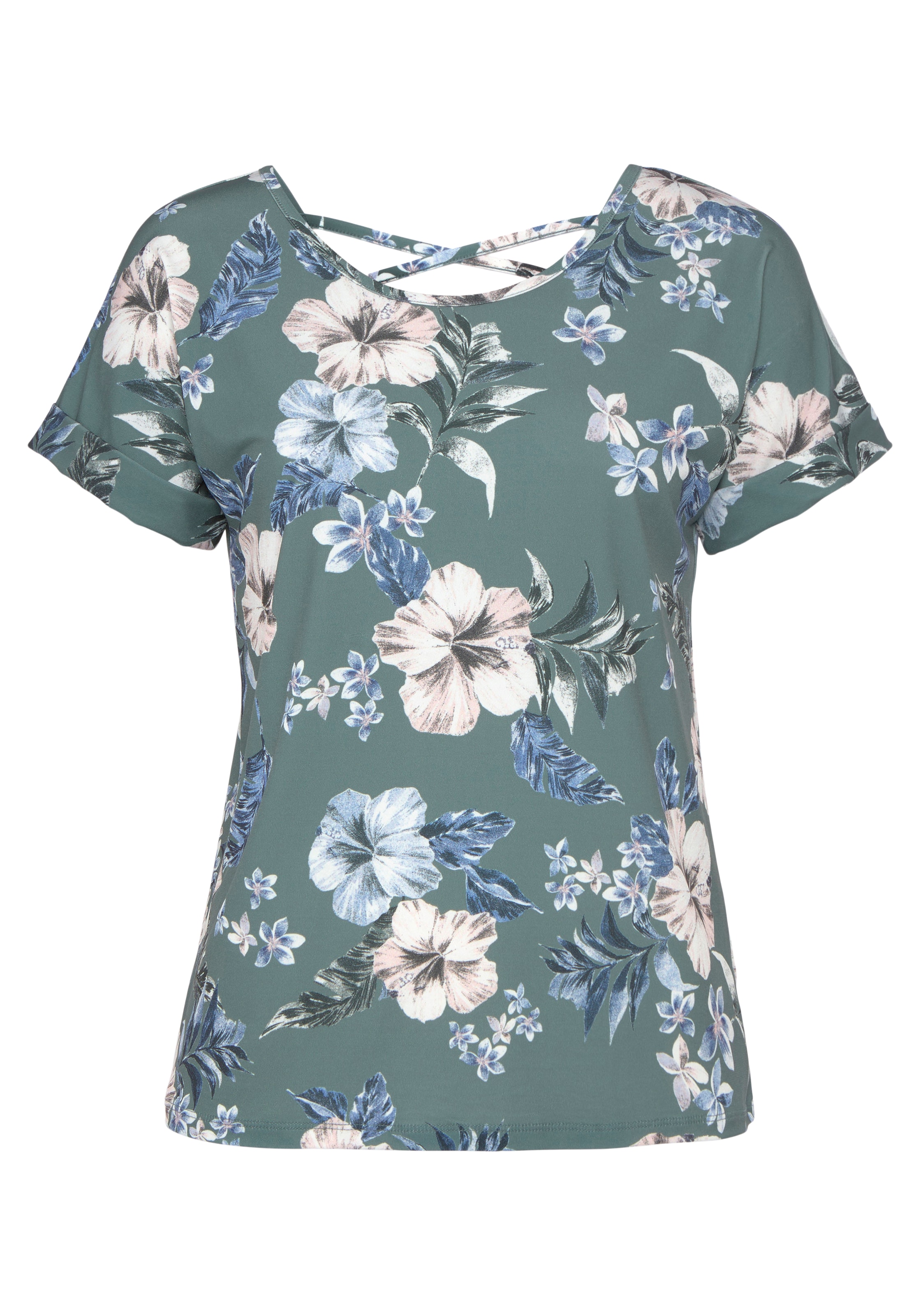 Melrose Oversize-Shirt, Schnürdetail im Online-Shop im Rücken bestellen mit