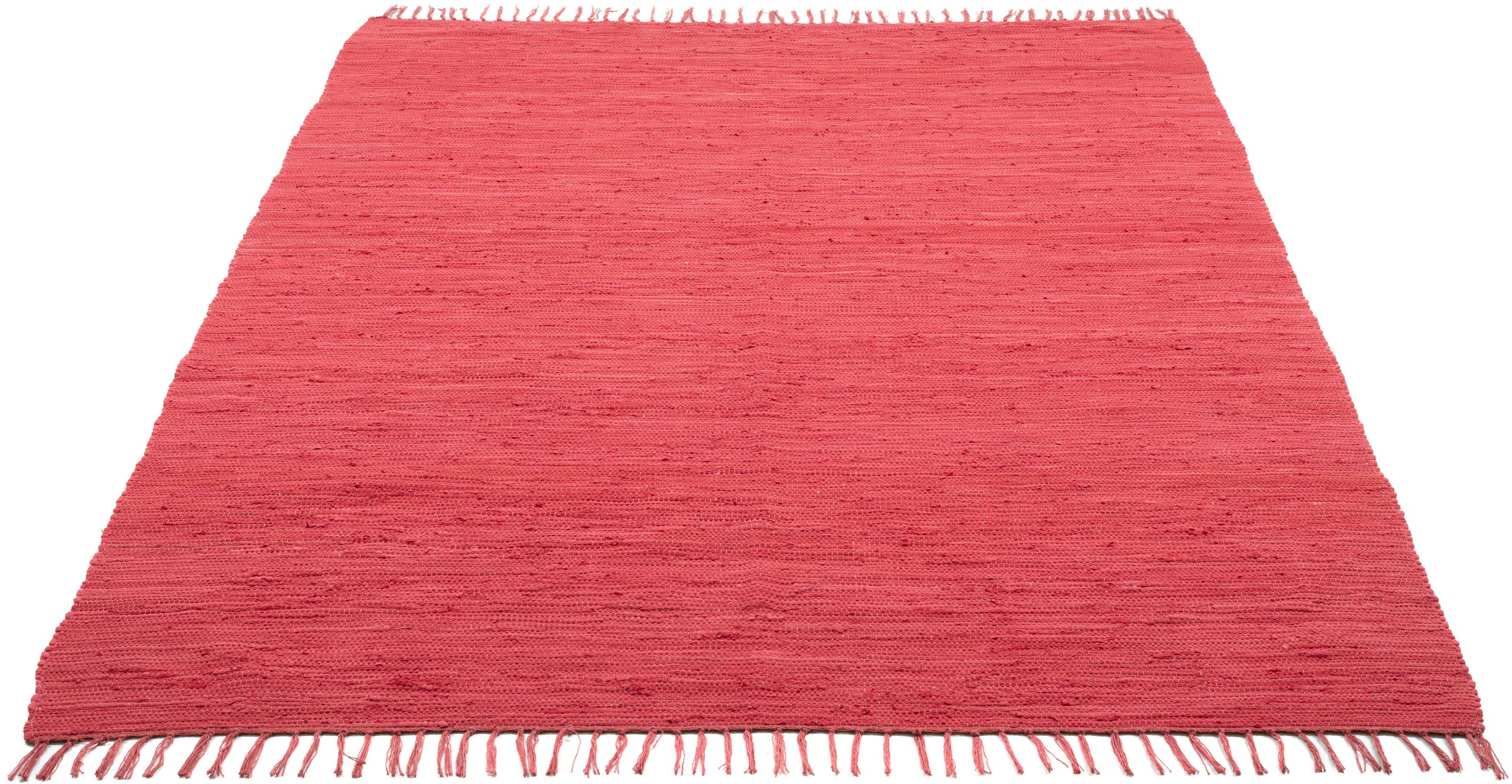 OTTO home Teppich "Cadis" rechteckig 5 mm Höhe Wendeteppich, mit Fransen, U günstig online kaufen