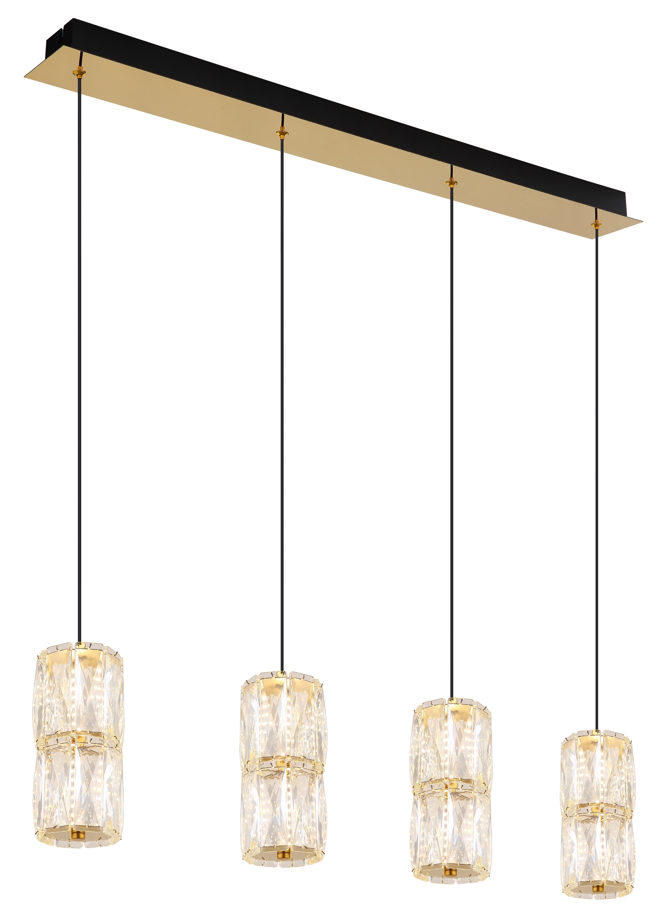 GLOBO LIGHTING LED Pendelleuchte »STEFANIE«, Leuchtmittel LED-Modul | LED fest integriert, Hängelampe/Hängeleuchte/Wohnzimmer/Esstisch/elegant