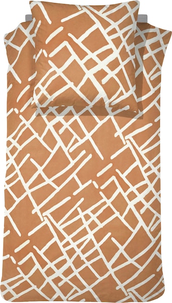 damai Bettwäsche "Kline" mit graphischem Print günstig online kaufen