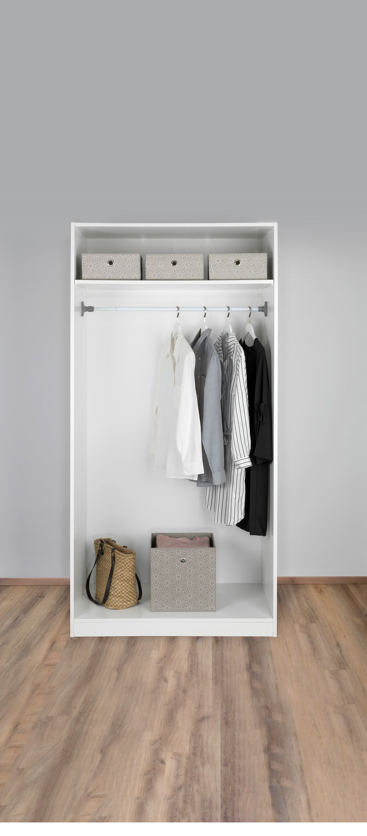WENKO Klemmstange »Herkules«, ausziehbar, 80-145 cm, stufenlos ausziehbar
