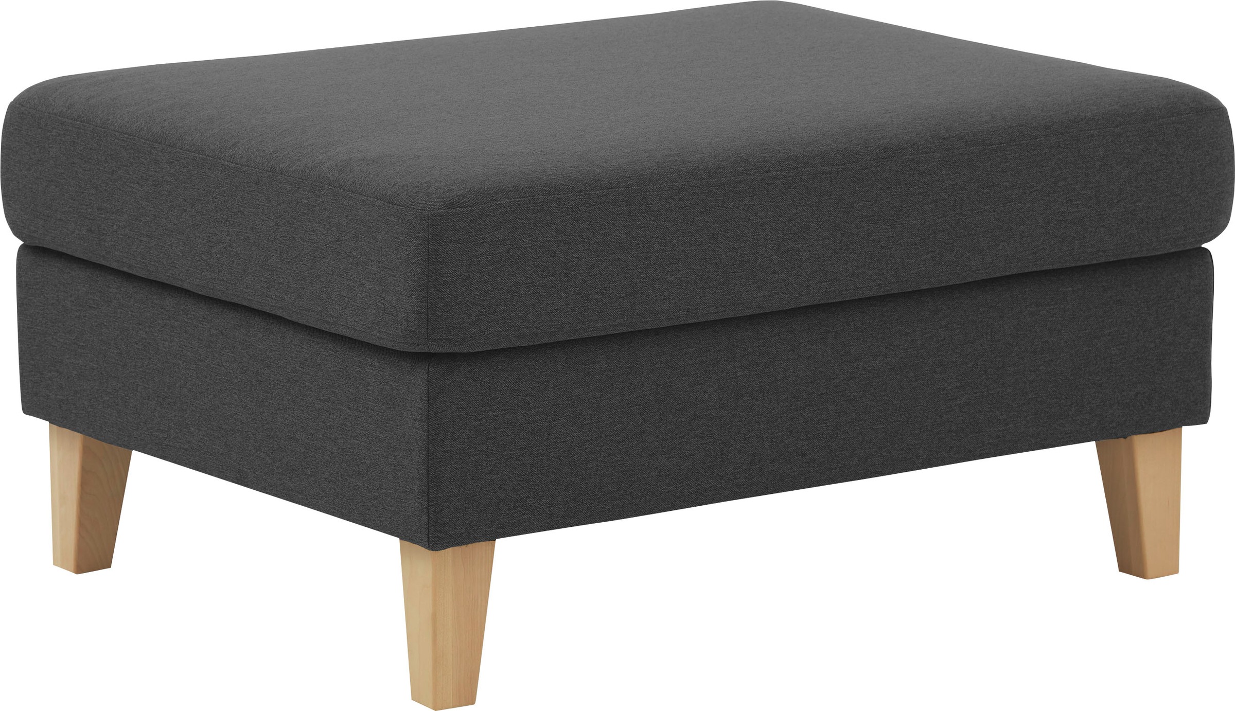 ATLANTIC home collection Hocker "Mailo", Maße (BxTxH): 88x69x45 cm, mit Mas günstig online kaufen