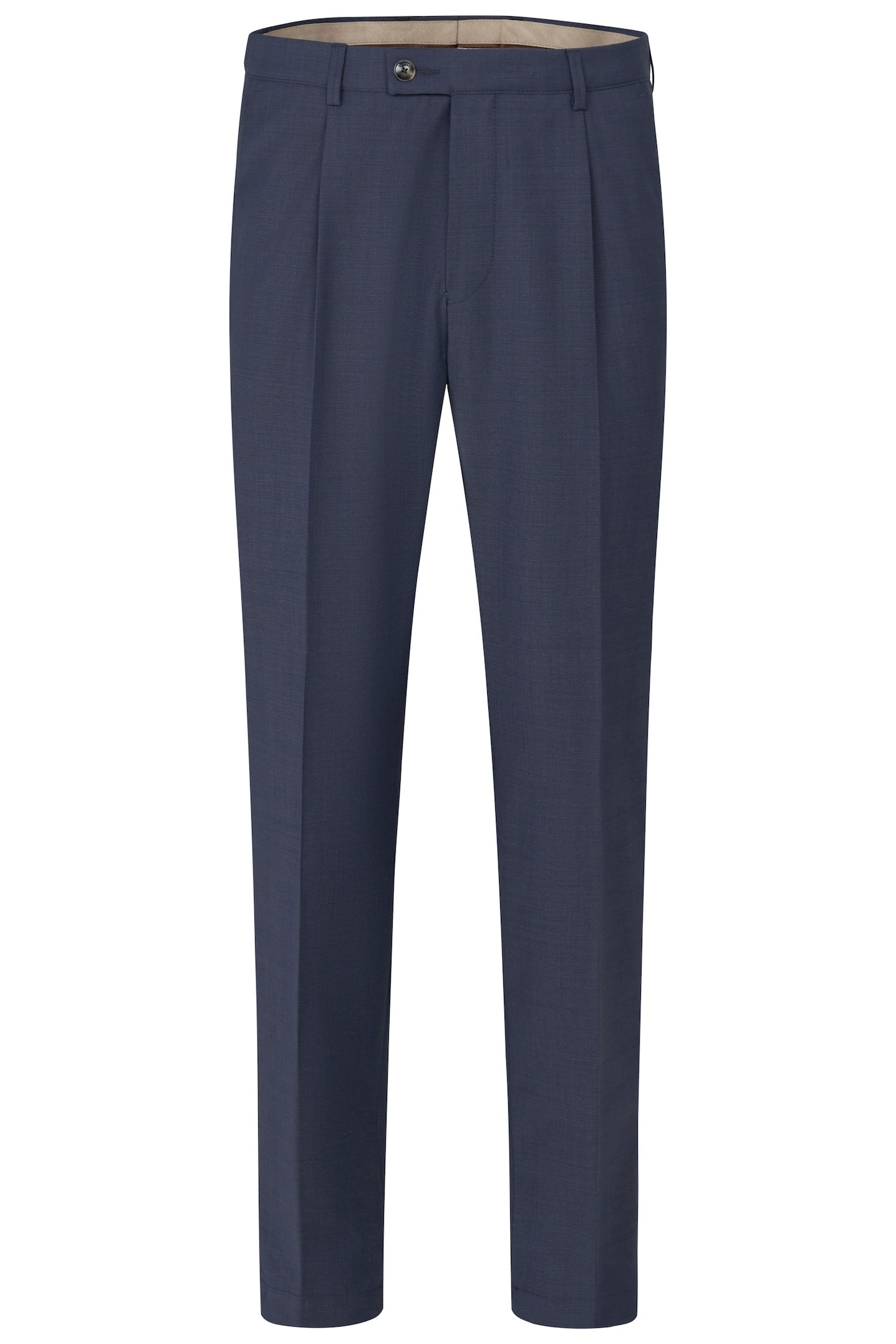 bugatti Bundfaltenhose, mit Stretch und Bundfalten