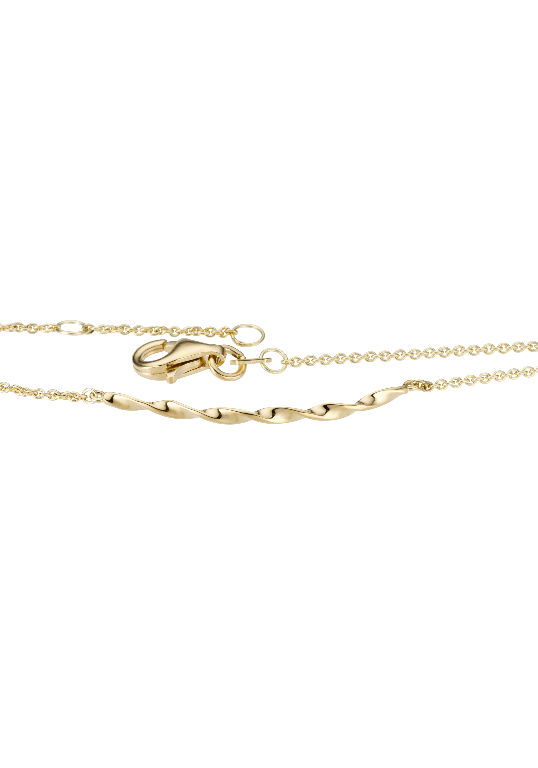 Firetti Goldarmband »Schmuck Geschenk Gold 585, glänzend, gedrehtes Element«
