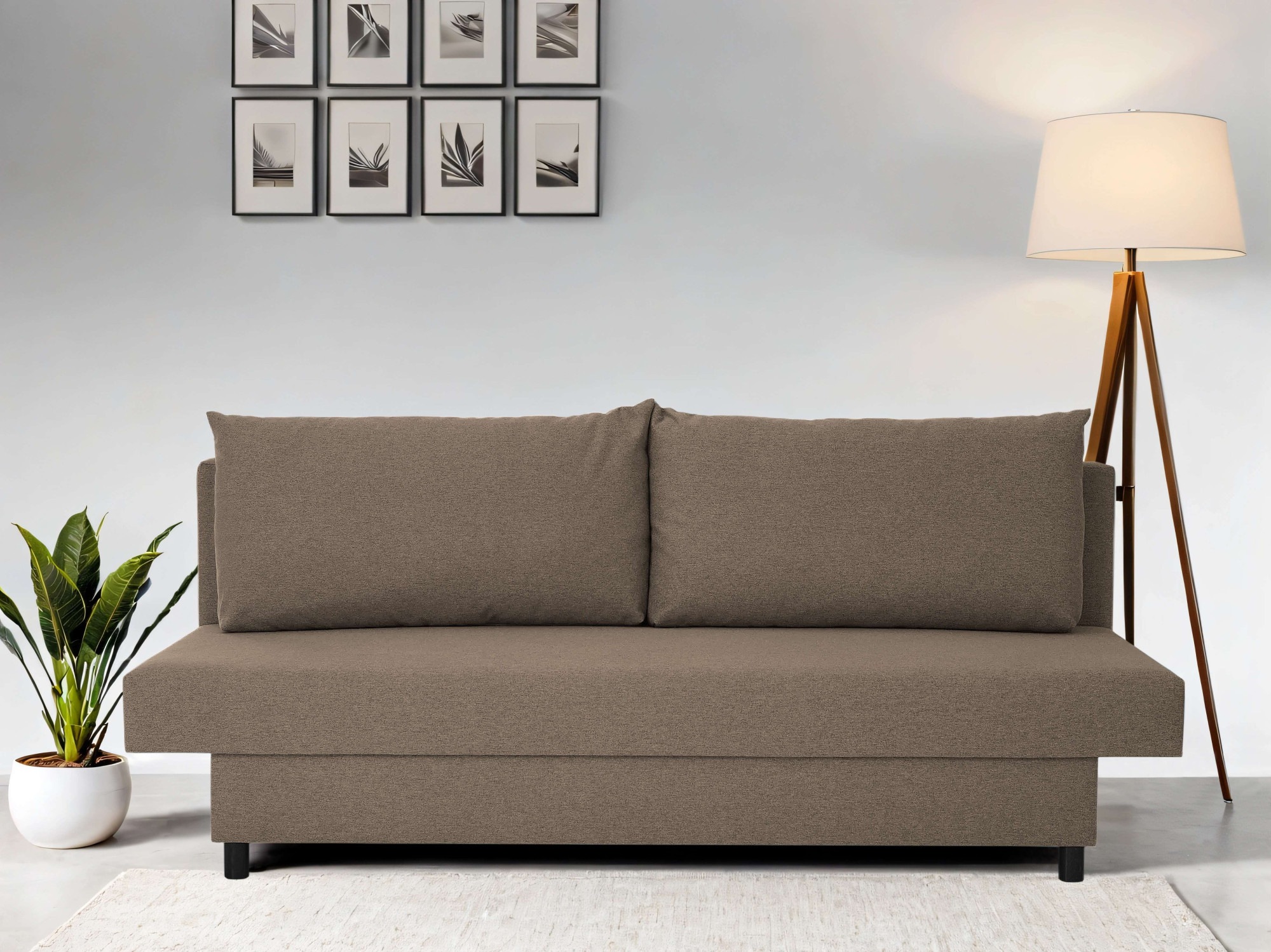 INOSIGN 3-Sitzer »SAWYER Schlafsofa mit Bettkasten und Wellenunterfederung« günstig online kaufen