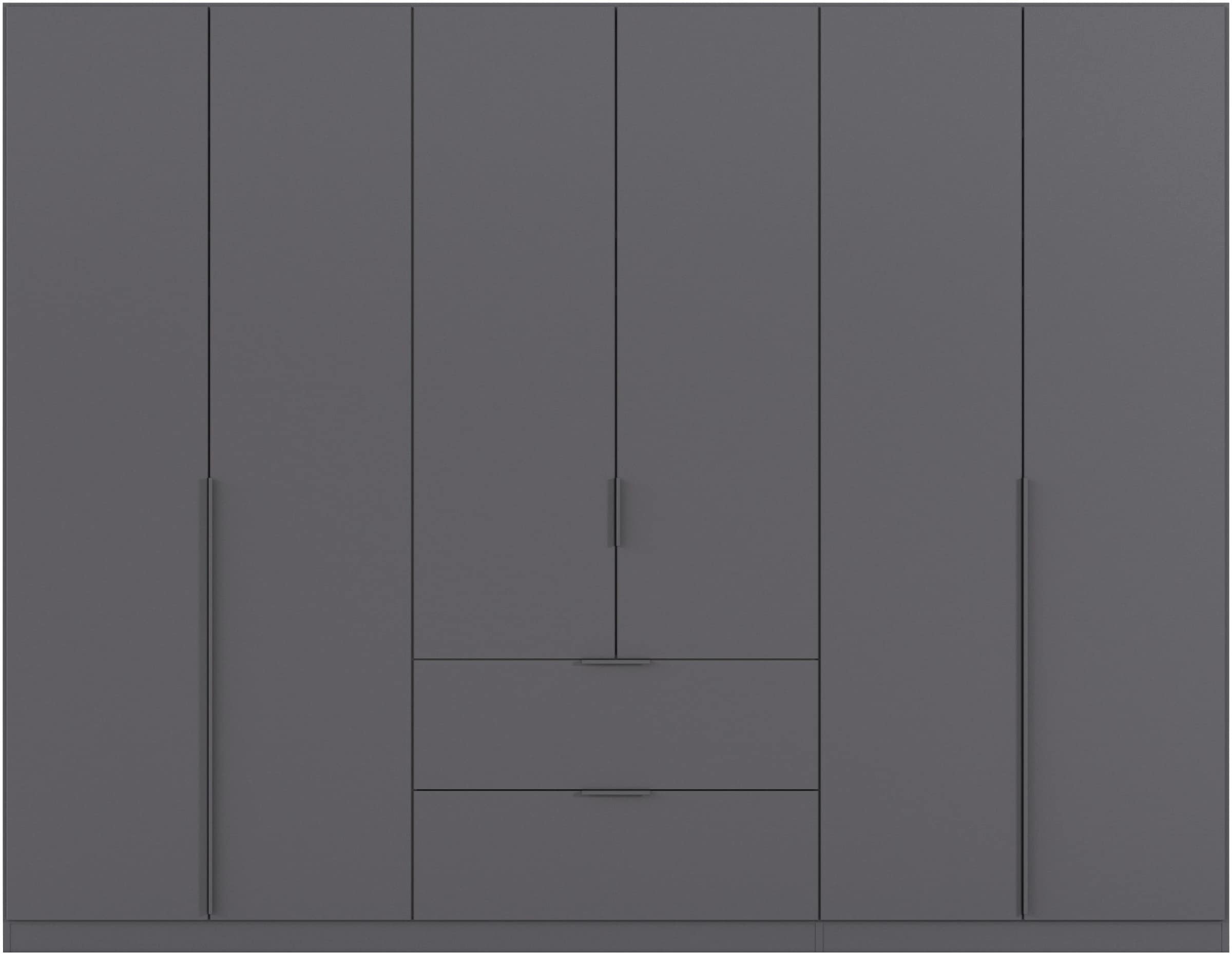 rauch Drehtürenschrank »Kleiderschrank Schrank Garderobe AGORDO mit Dekor- oder Hochglanzfront«, (in zwei Griff-Farben mit Dekor- oder Hochglanzfront), mit Außenschubkästen, in 6 Breiten und 2 Höhen MADE IN GERMANY