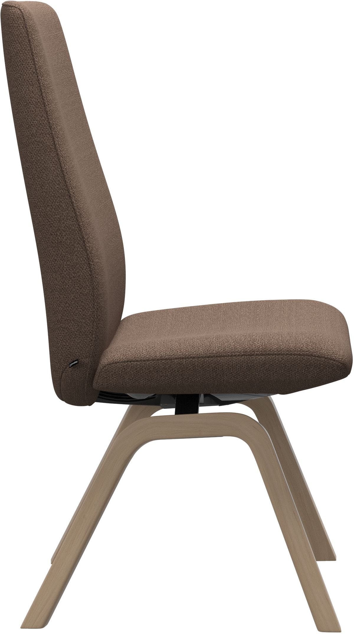 Stressless® Polsterstuhl »Laurel«, ROHLEDER Stoff Q2 FARON, High Back, Größe L, mit schräggestellten Beinen in Eiche natur