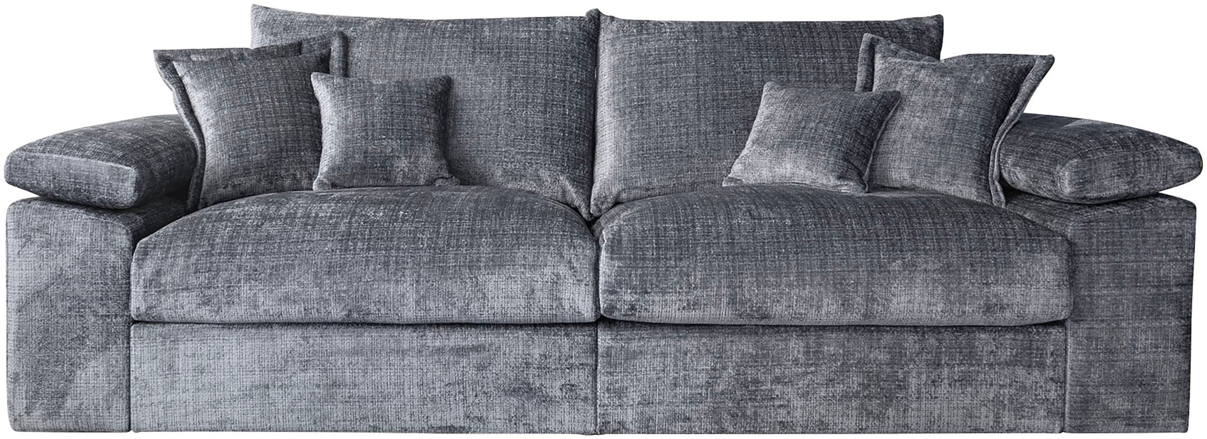 Home affaire Big-Sofa »Soft&Cosy XL - Breite 246 cm«, Mega-Sofa, Cord oder Chenille-Struktur, Federkern-Polsterung