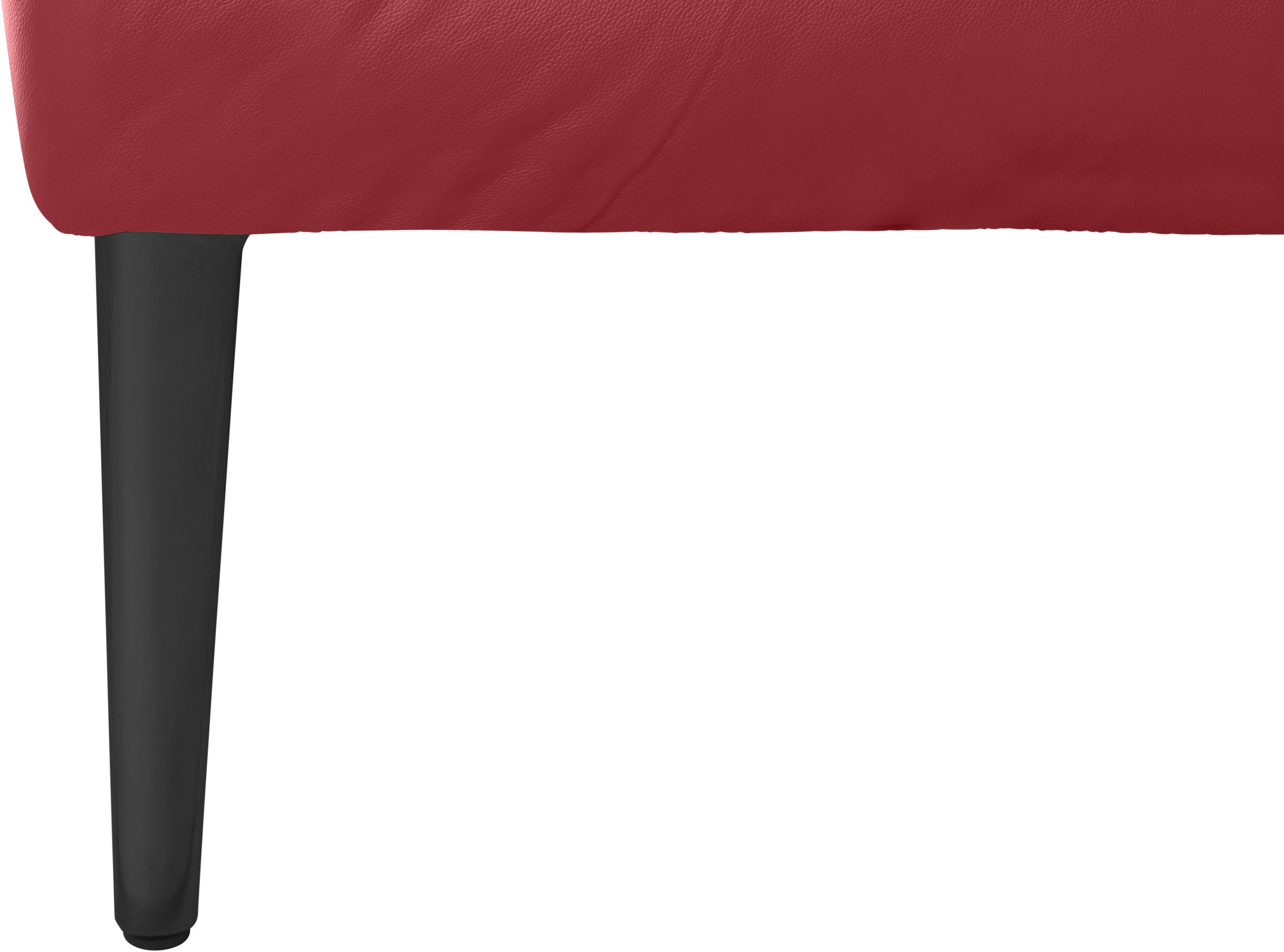 W.SCHILLIG Ecksofa »enjoy&MORE, Designsofa, elegant und bequem, L-Form«, Sitztiefenverstellung, Füße schwarz pulverbeschichtet, Breite 310 cm