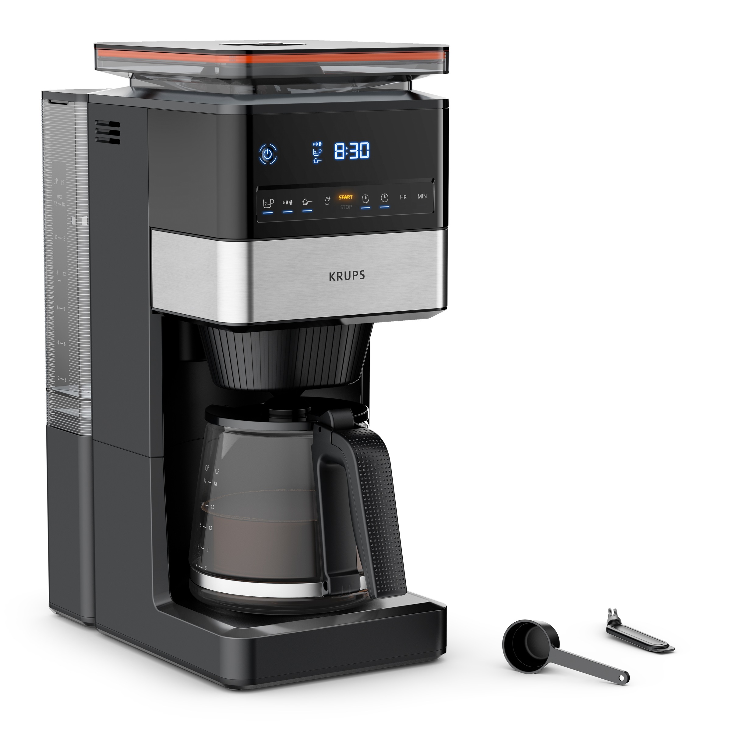 Krups Filterkaffeemaschine »KM8428 Grind Aroma XL«, 1,5 l Kaffeekanne, Papi günstig online kaufen