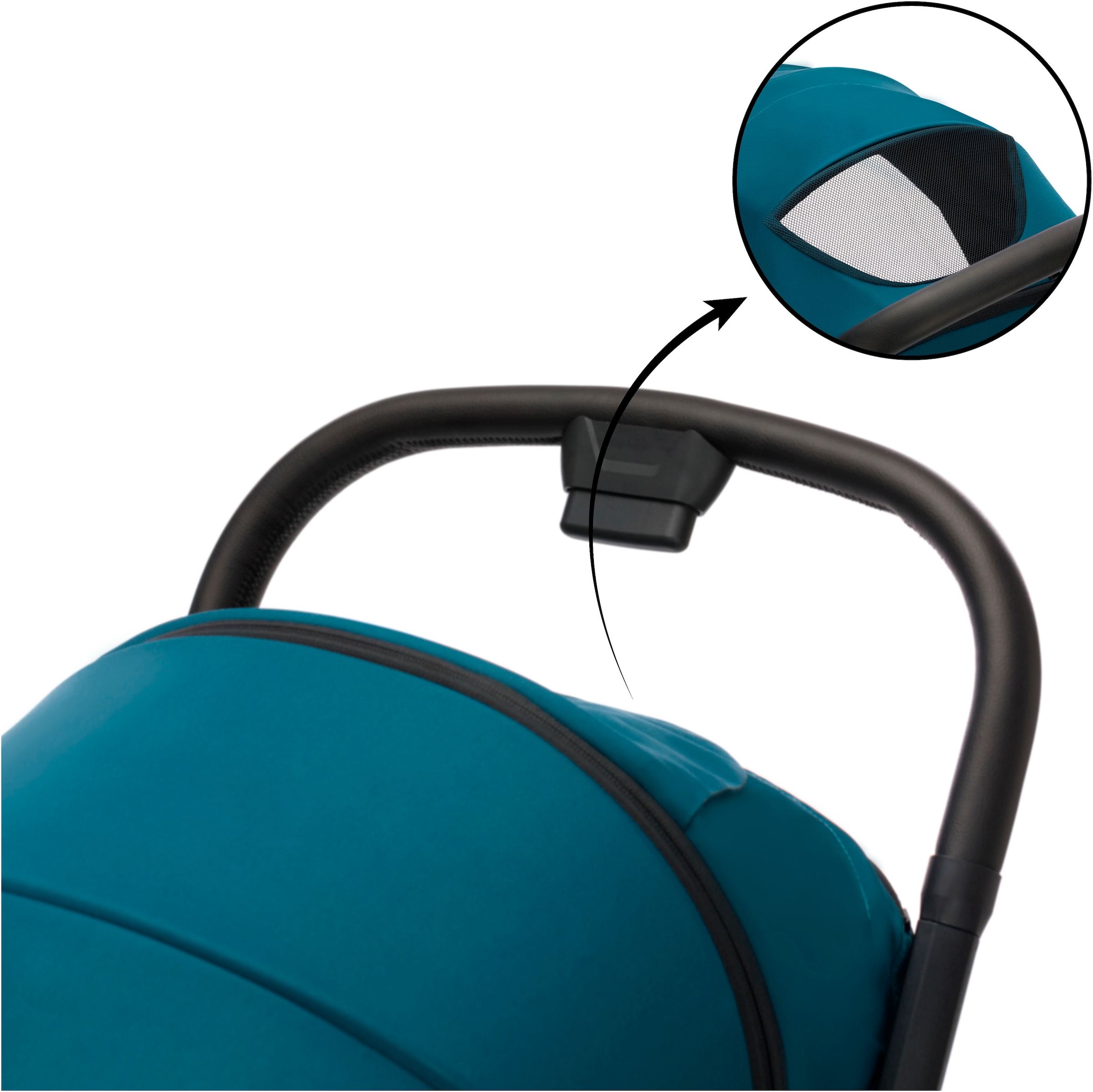 Fillikid Kinder-Buggy »Cooper, türkis-schwarz«, 22 kg