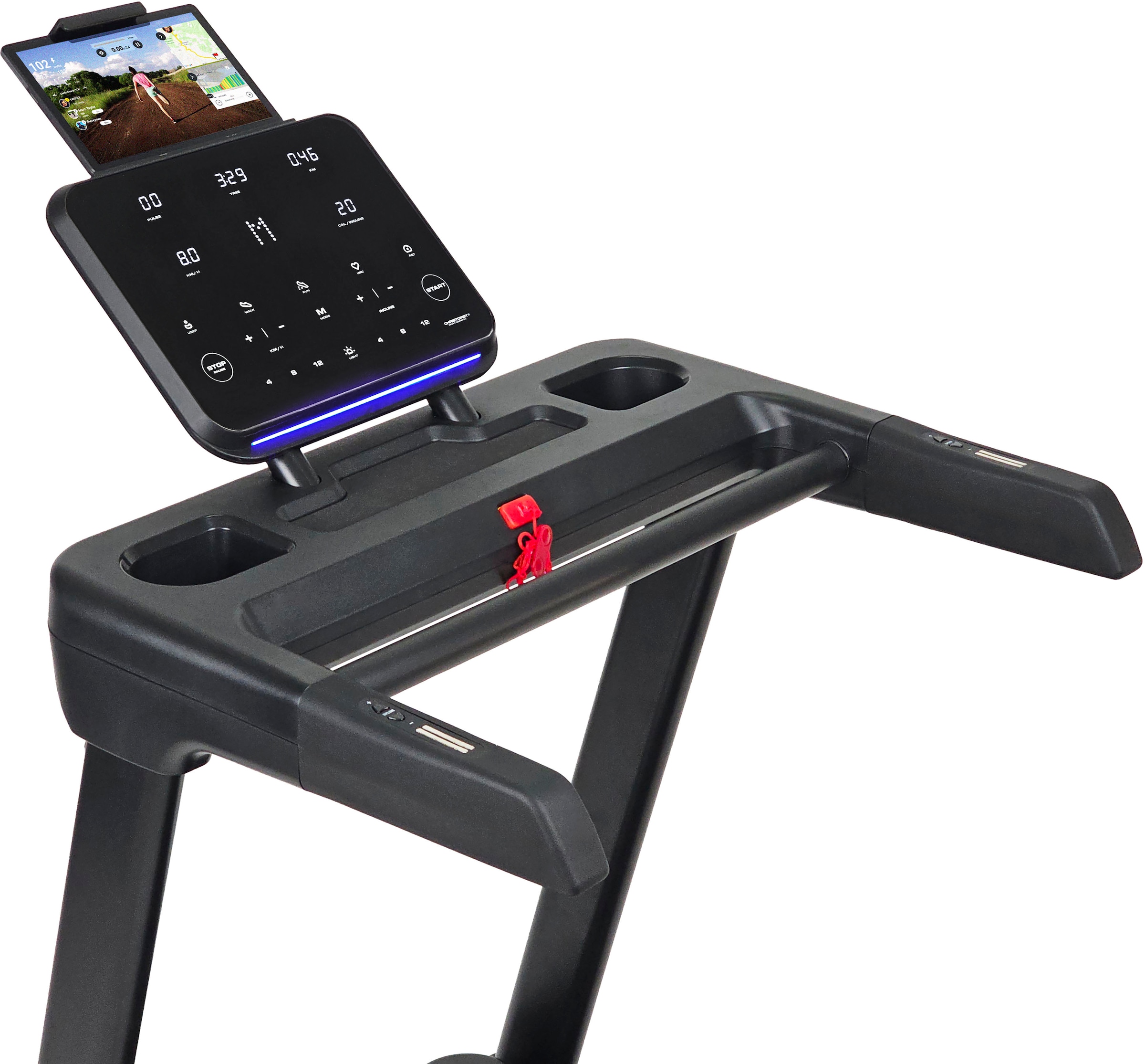 Christopeit Sport® Laufband »Laufband TM 4500 S« bis max. 20 km/h, 130 kg max. Benutzergewicht