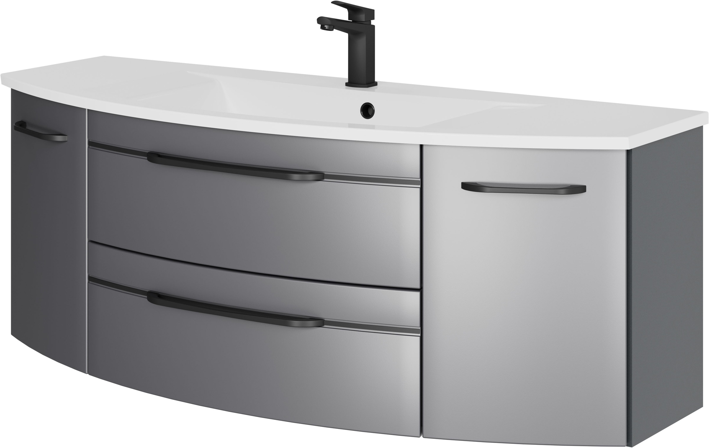 Saphir Waschtisch »Serie 7045 Mineralmarmor-Waschtisch und Unterschrank, 13 günstig online kaufen