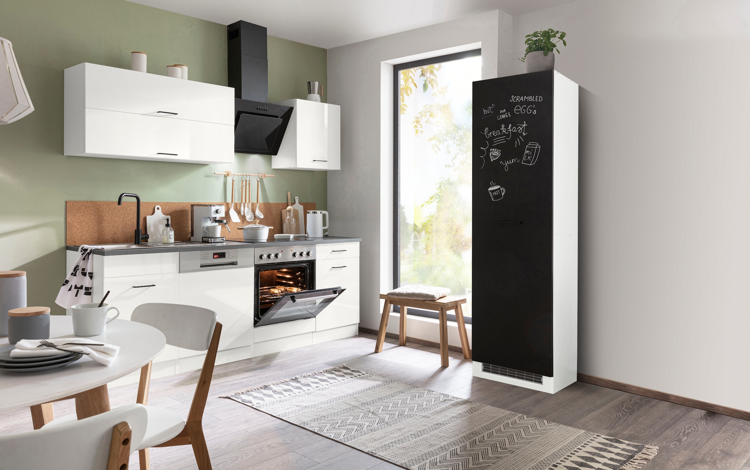 KOCHSTATION Küchenzeile »KS-Trier«, mit E-Geräten, Breite 270 cm günstig online kaufen