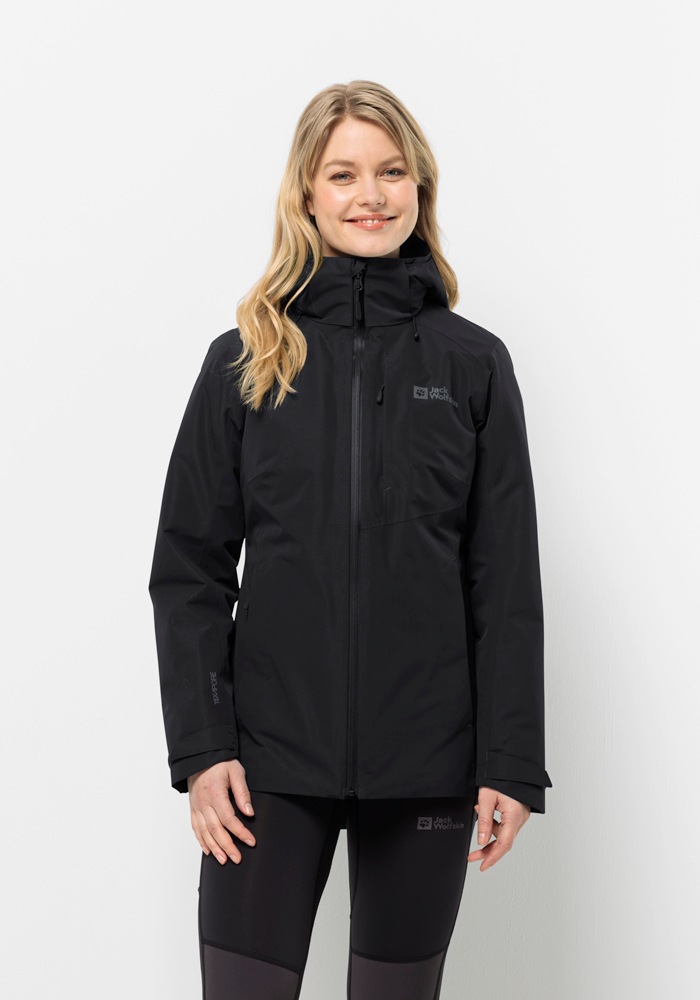 Jack Wolfskin 3-in-1-Funktionsjacke »BERGLAND 3IN1 JKT W«, mit Kapuze